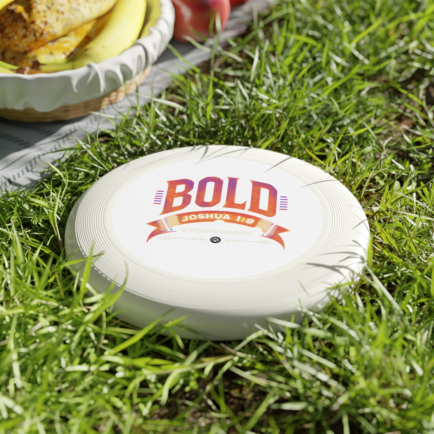 BOLD Joshua 1:9 Wham-O Frisbee