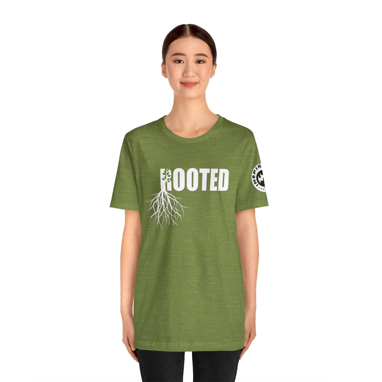 Colossians 2:7 Rooted - Unisex Jersey Short Sleeve Tee