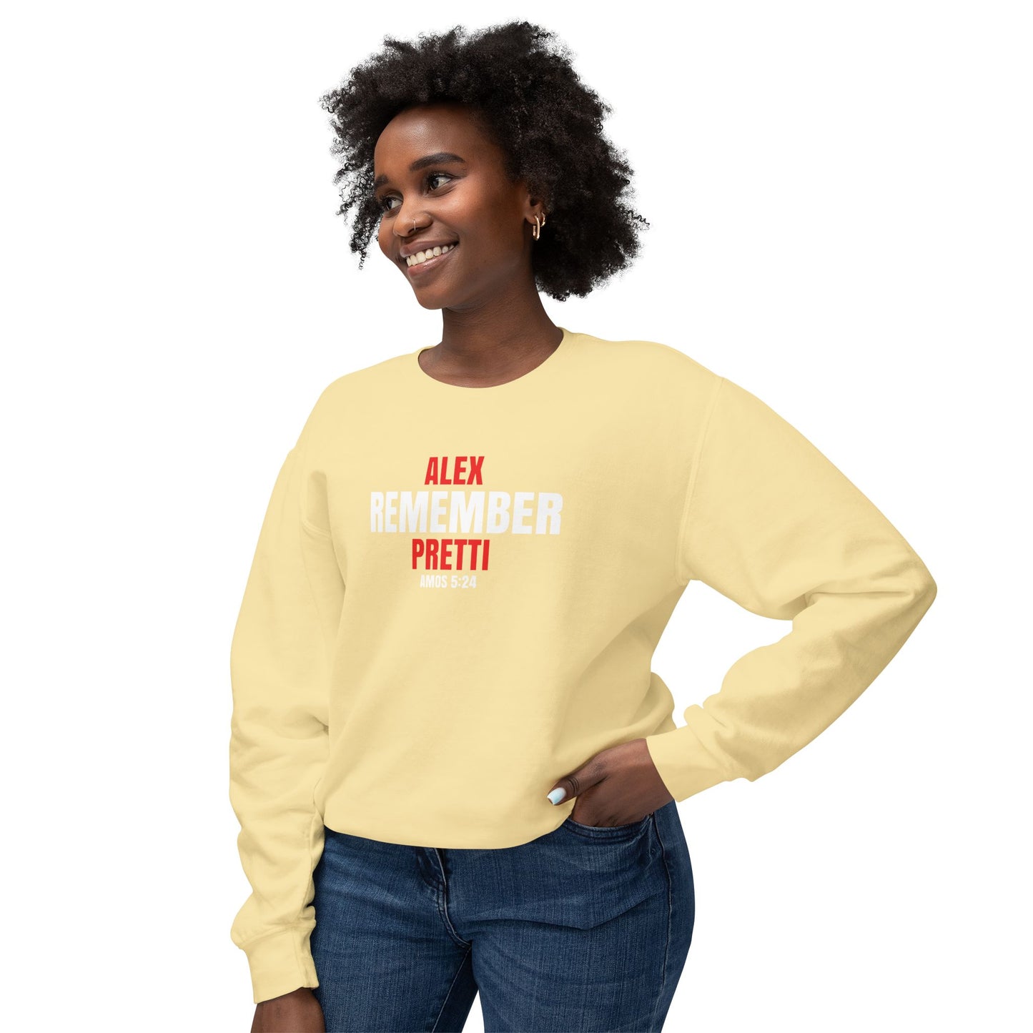 Remember Alex Pretti - 100% Cotton Sweatshirt