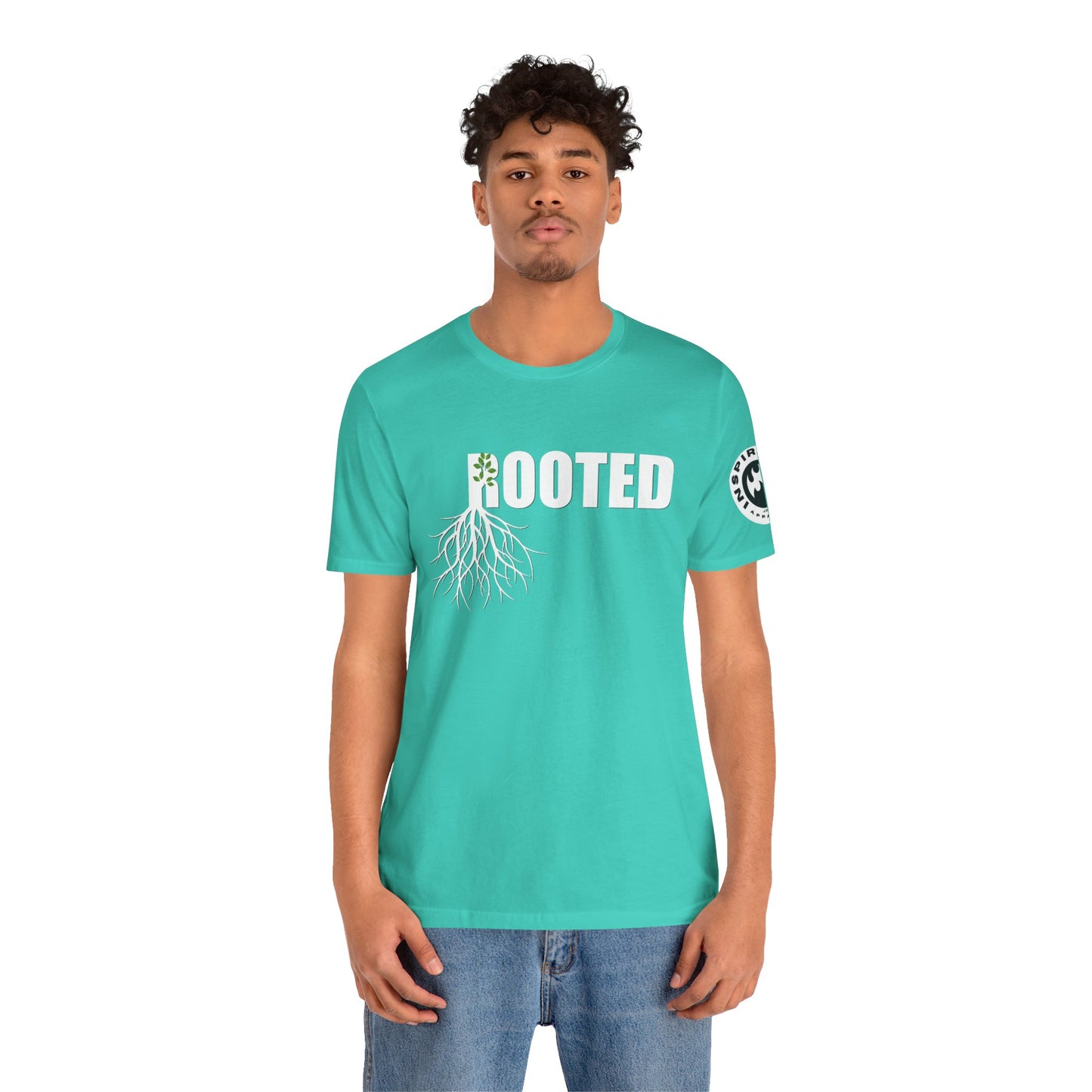 Colossians 2:7 Rooted - Unisex Jersey Short Sleeve Tee
