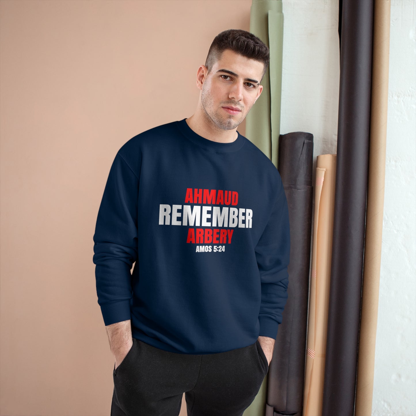 The Remember Series-Ahmaud Arbery-Champion Sweatshirt