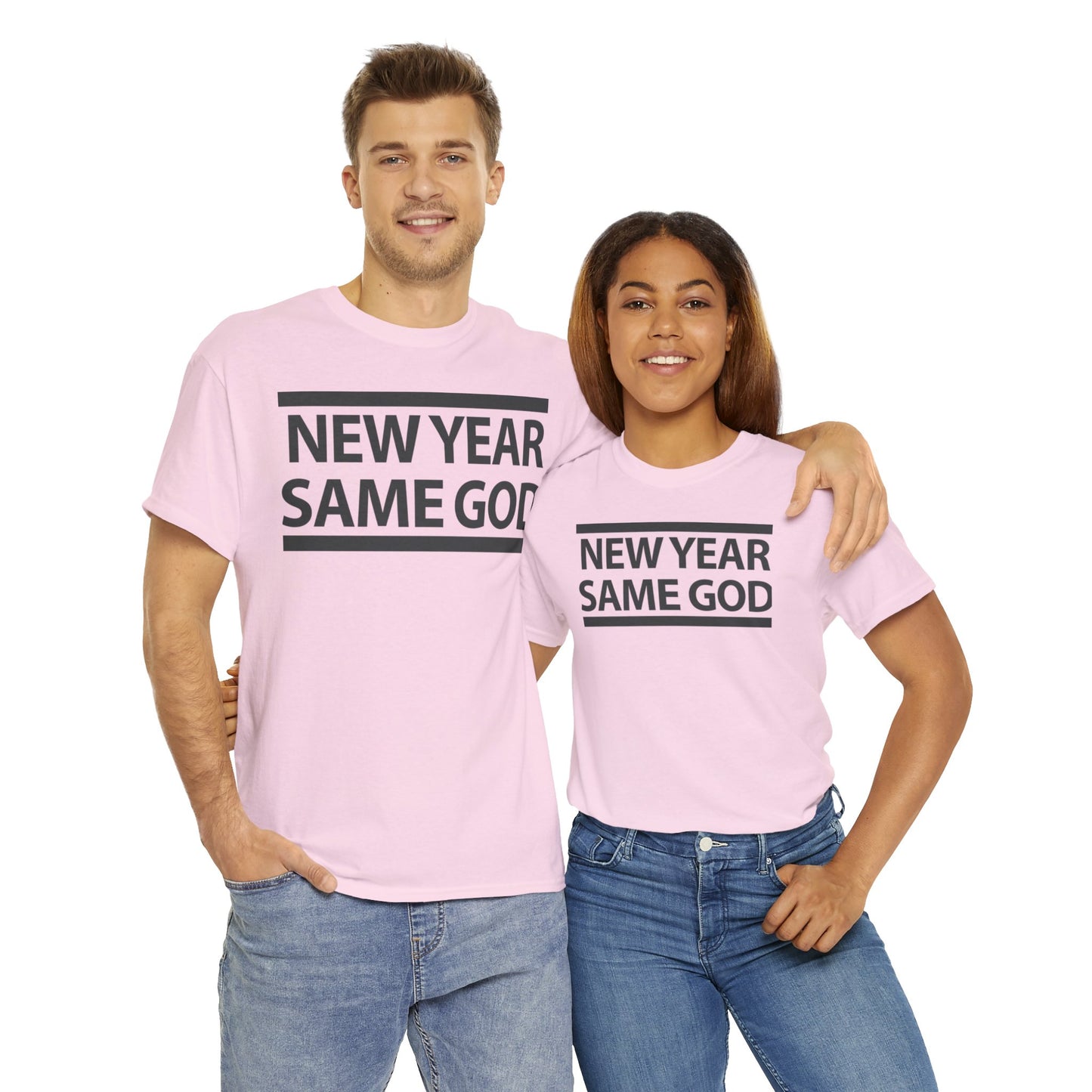 TWC New Year Same God-Unisex Heavy Cotton Tee