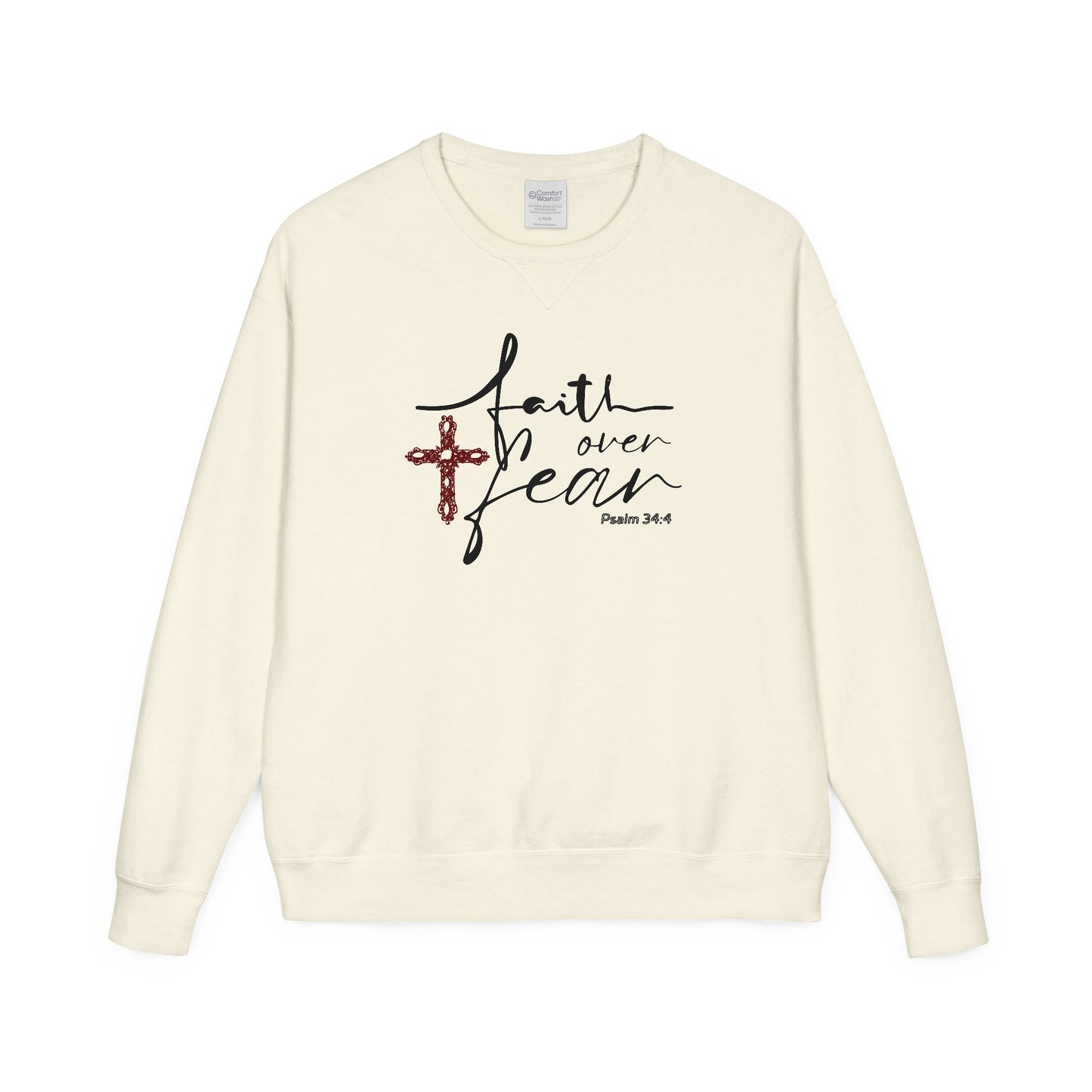 Faith Over Fear Crewneck Sweatshirt