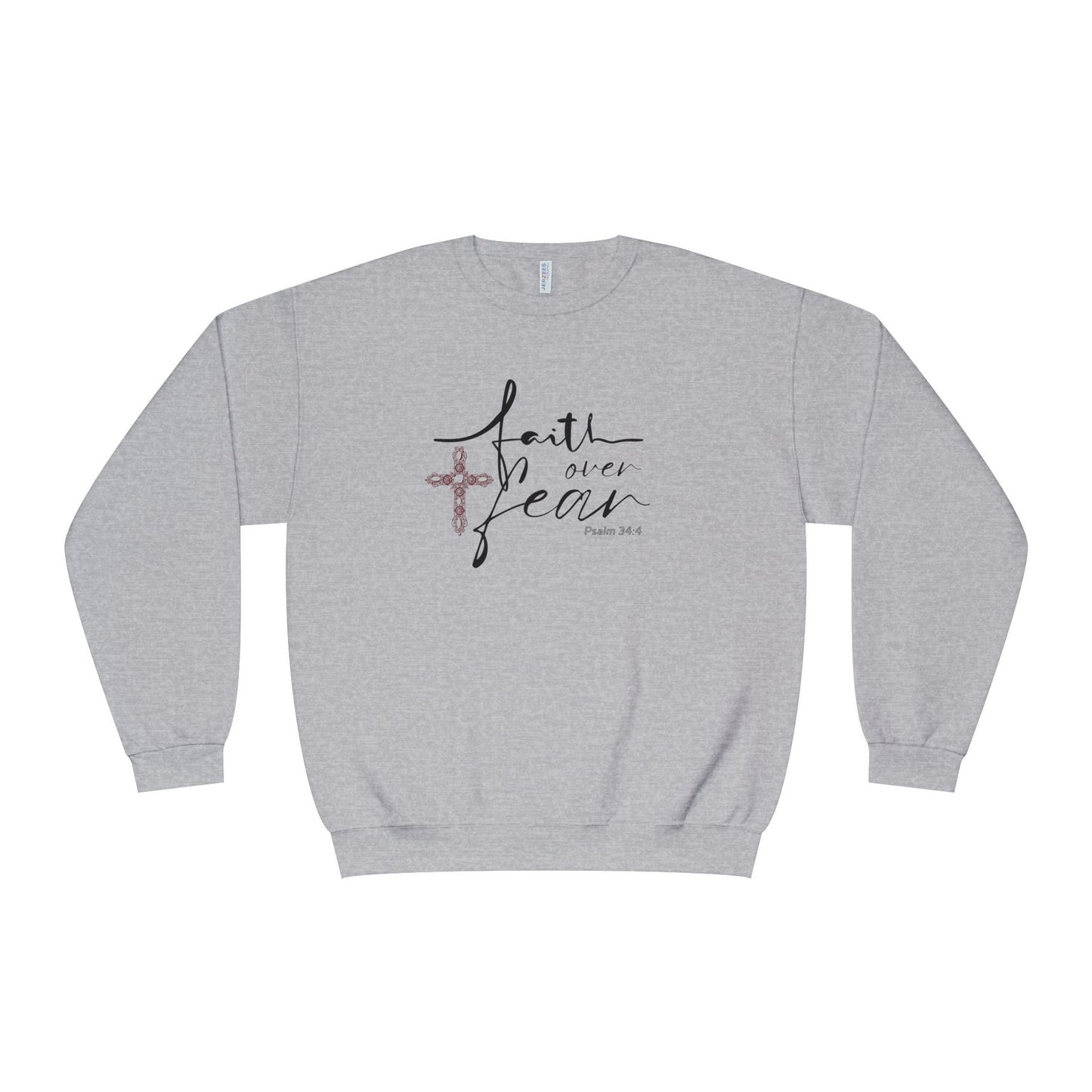 Faith Over Fear Pullover Sweatshirt