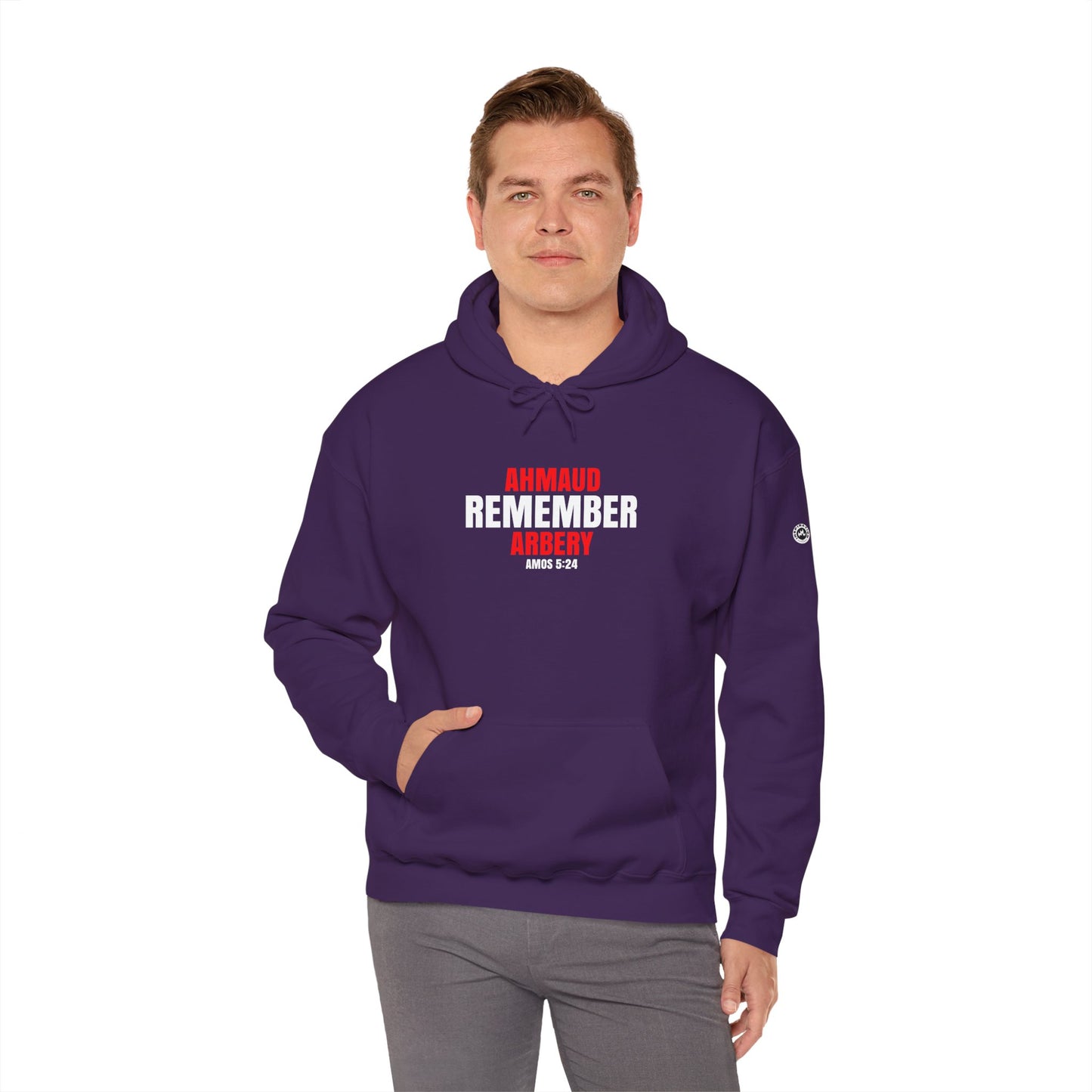 The Remember Series-Ahmaud Arbery-Unisex Heavy Blend™ Hooded Sweatshirt