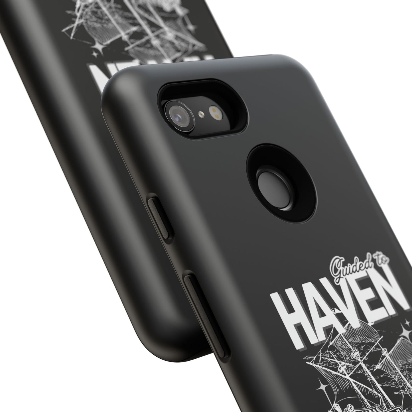 Guided to Haven Psalm 107:29–30 Stylish Phone Case