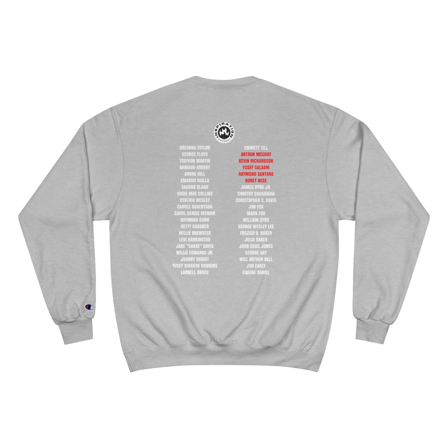 The Remember Series-The Central Park 5-Champion Sweatshirt