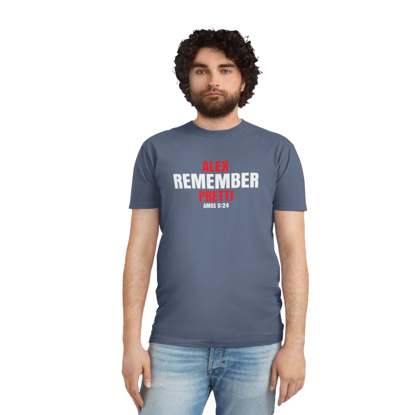 Remember Alex Pretti Memorial T‑Shirt - 100 % cotton