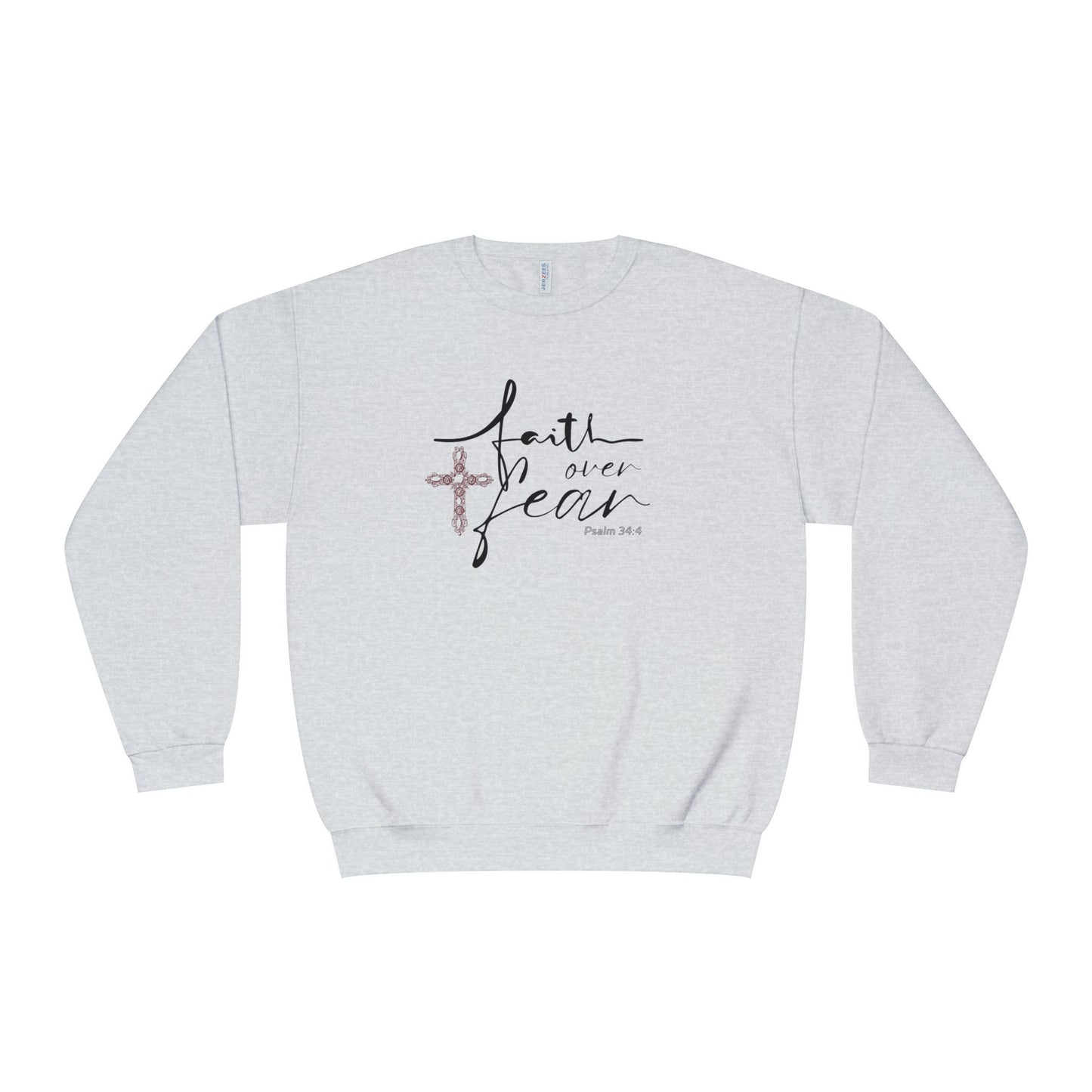 Faith Over Fear Pullover Sweatshirt