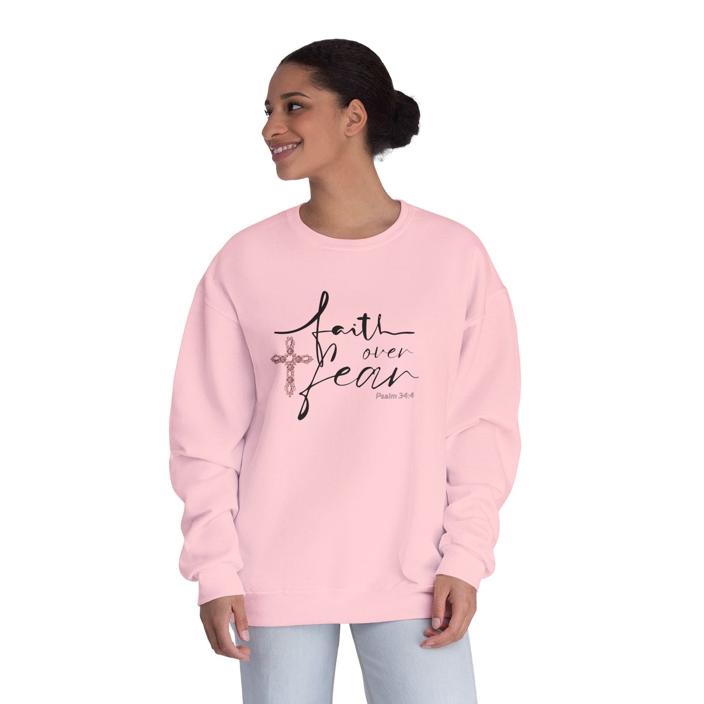 Faith Over Fear Pullover Sweatshirt
