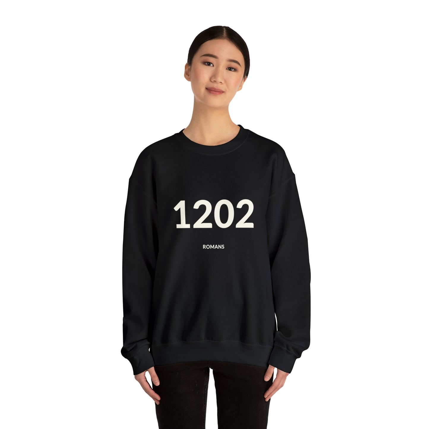 Romans 12 Unisex Heavy Blend™ Crewneck Sweatshirt