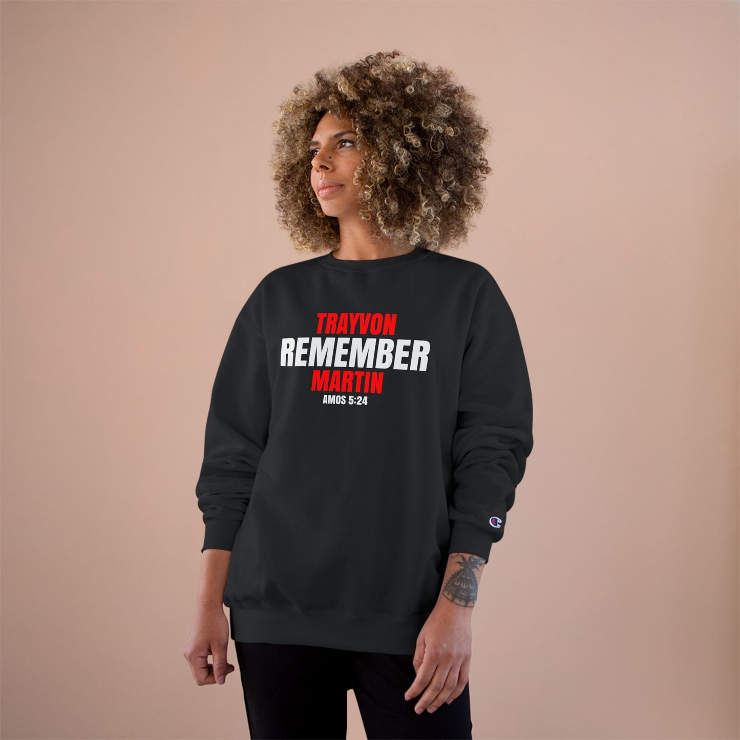 The Remember Series-Trayvon Martin-Champion Sweatshirt