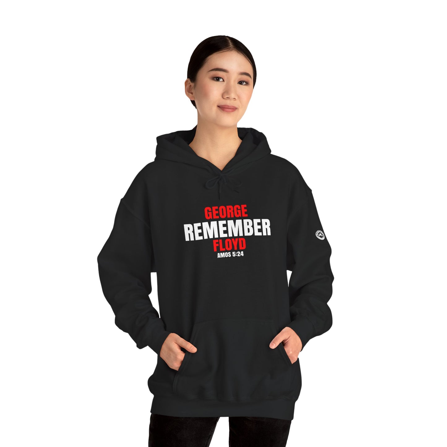 The Remember Series-George Floyd-Unisex Heavy Blend™ Hooded Sweatshirt