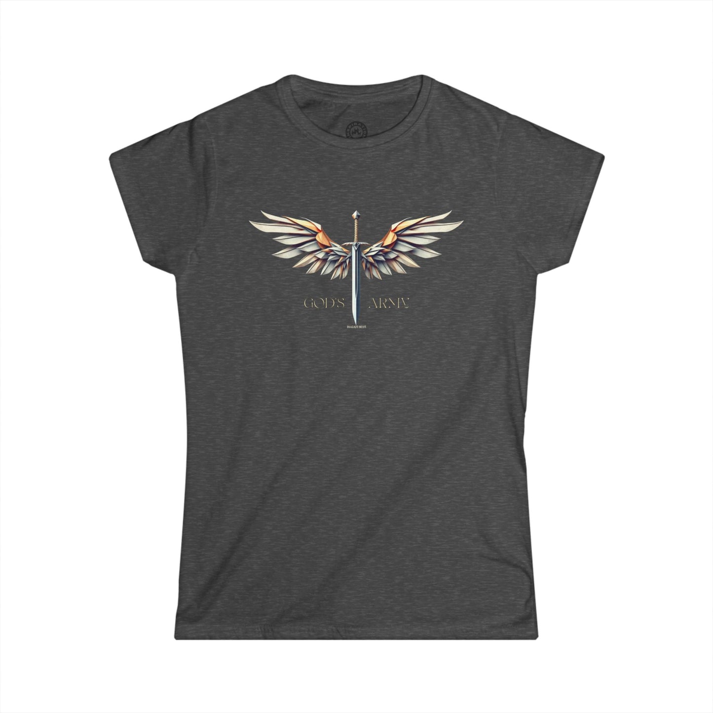 God's Army Isaiah 66:15  Women's Soft Style Tee