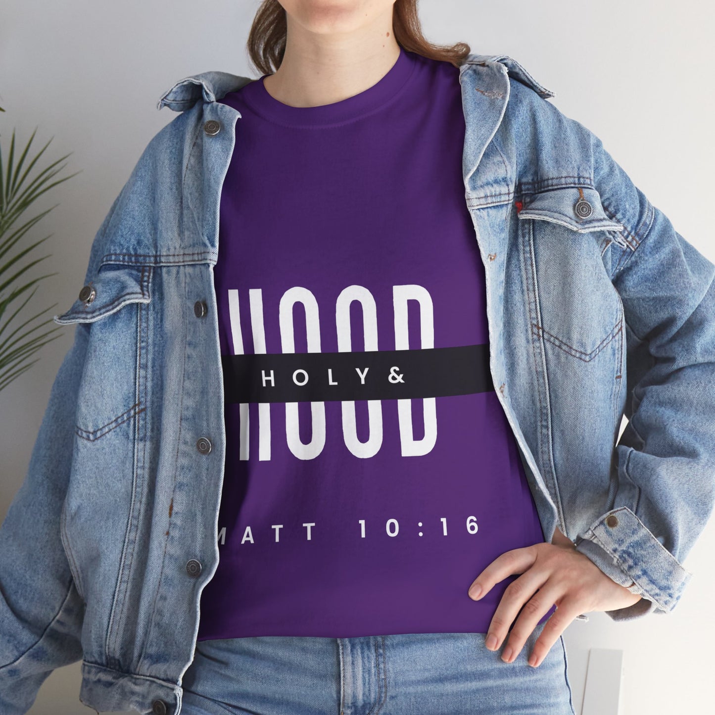 Holy & Hood -Unisex Heavy Cotton Tee