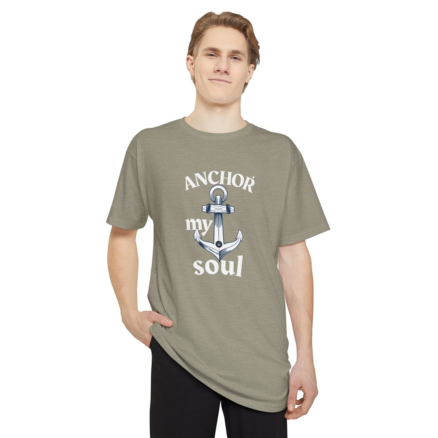 Anchor My Soul Hebrews 6:19 T-Shirt | Relaxed Fit