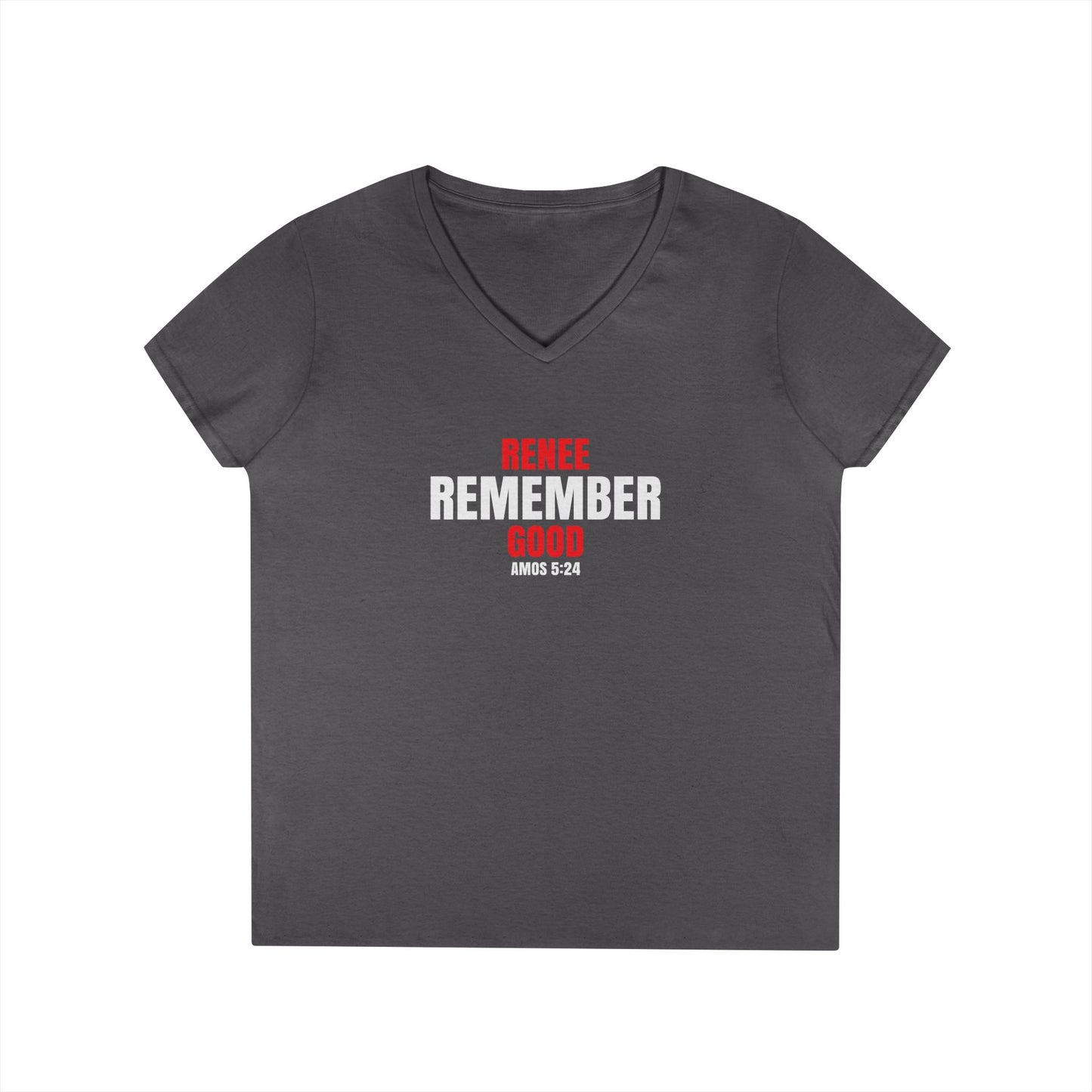 Remember Renee Good Ladies' V-Neck T-Shirt