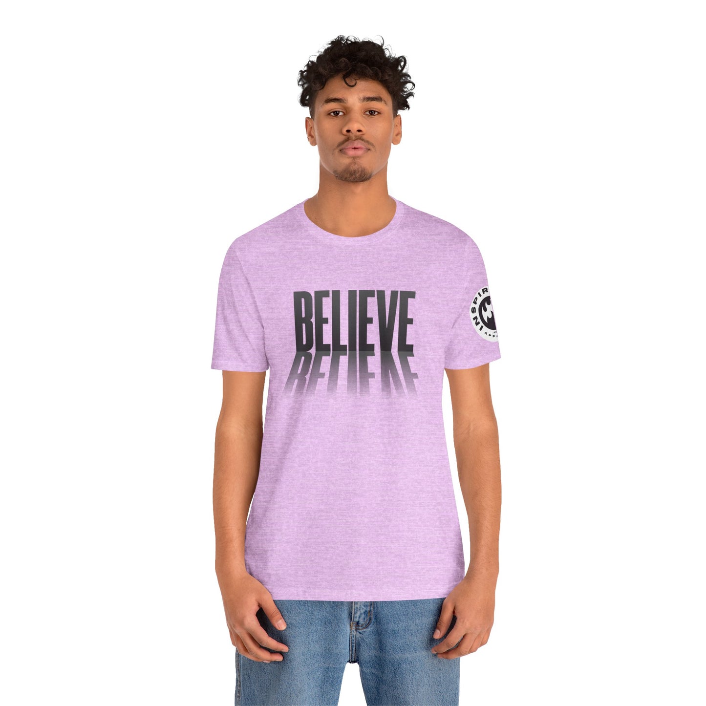DREAM TEAM John 6:29 "Believe" Short Sleeve Tee