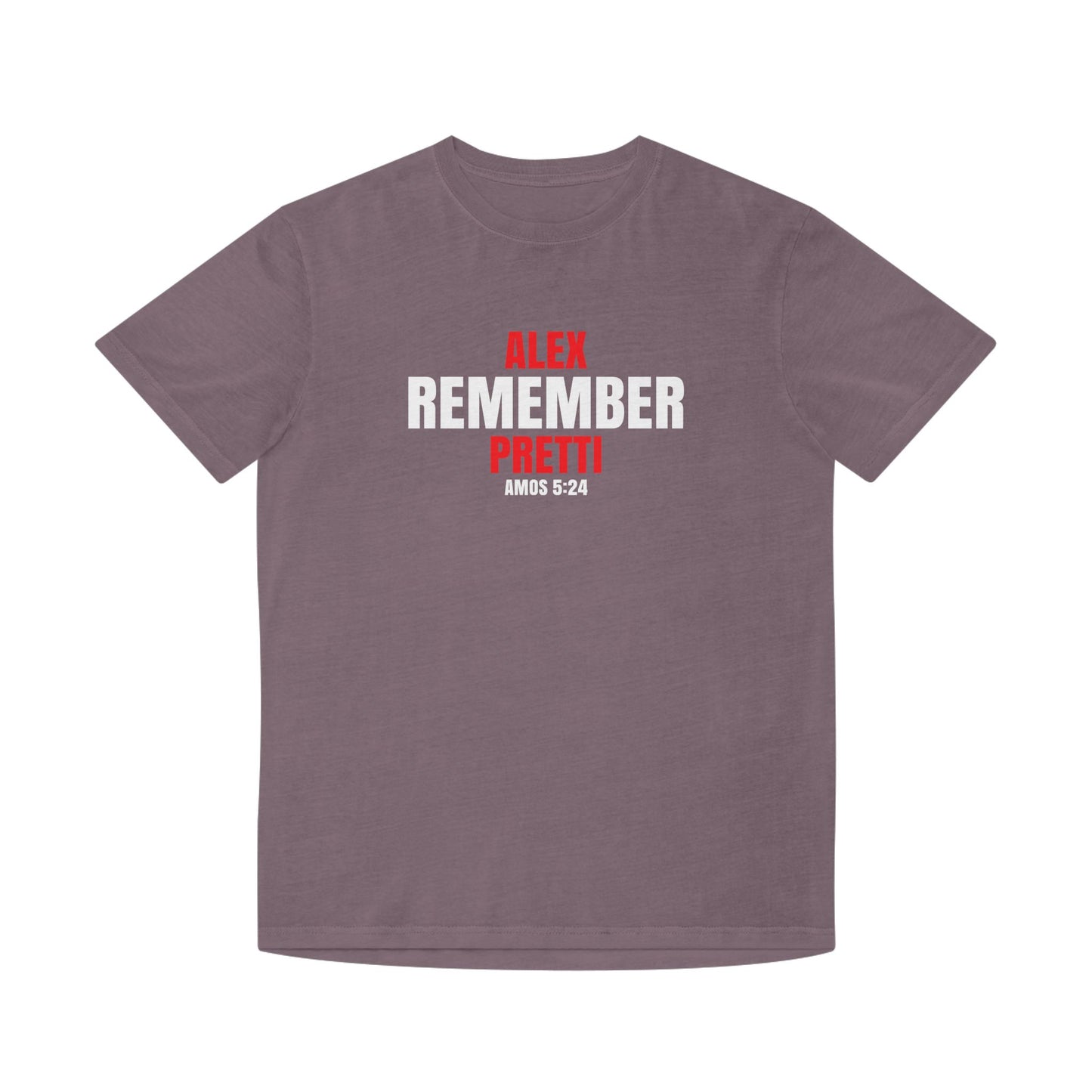 Remember Alex Pretti Memorial T‑Shirt - 100 % cotton
