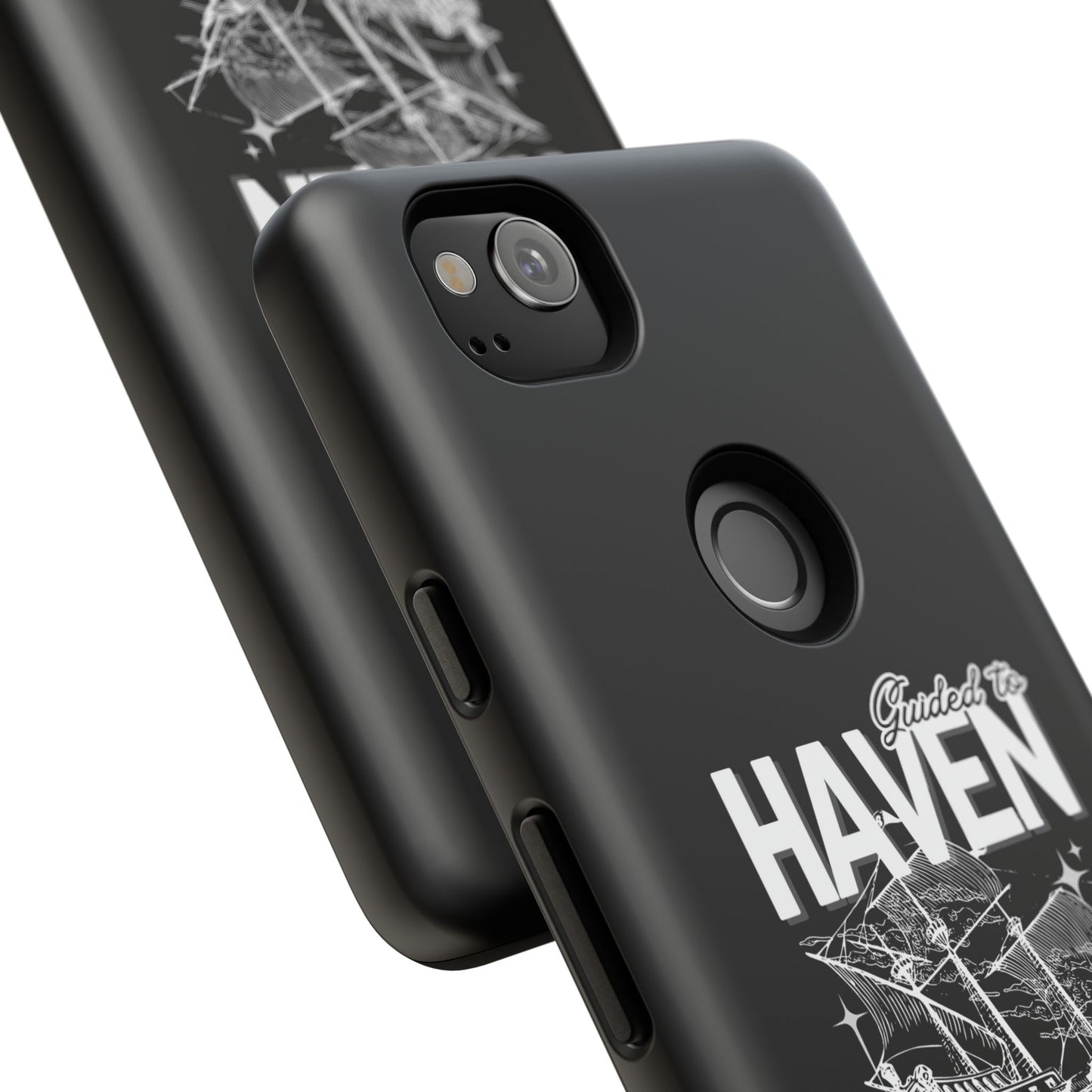 Guided to Haven Psalm 107:29–30 Stylish Phone Case