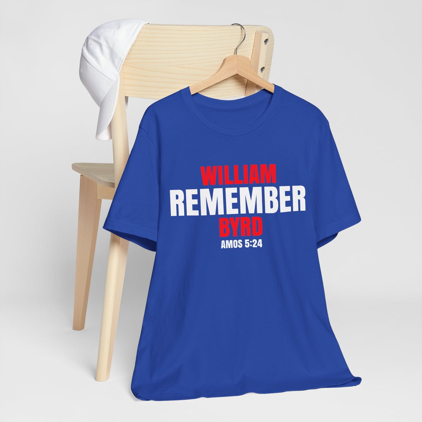 The Remember Series-William Byrd-Unisex Jersey Short Sleeve Tee