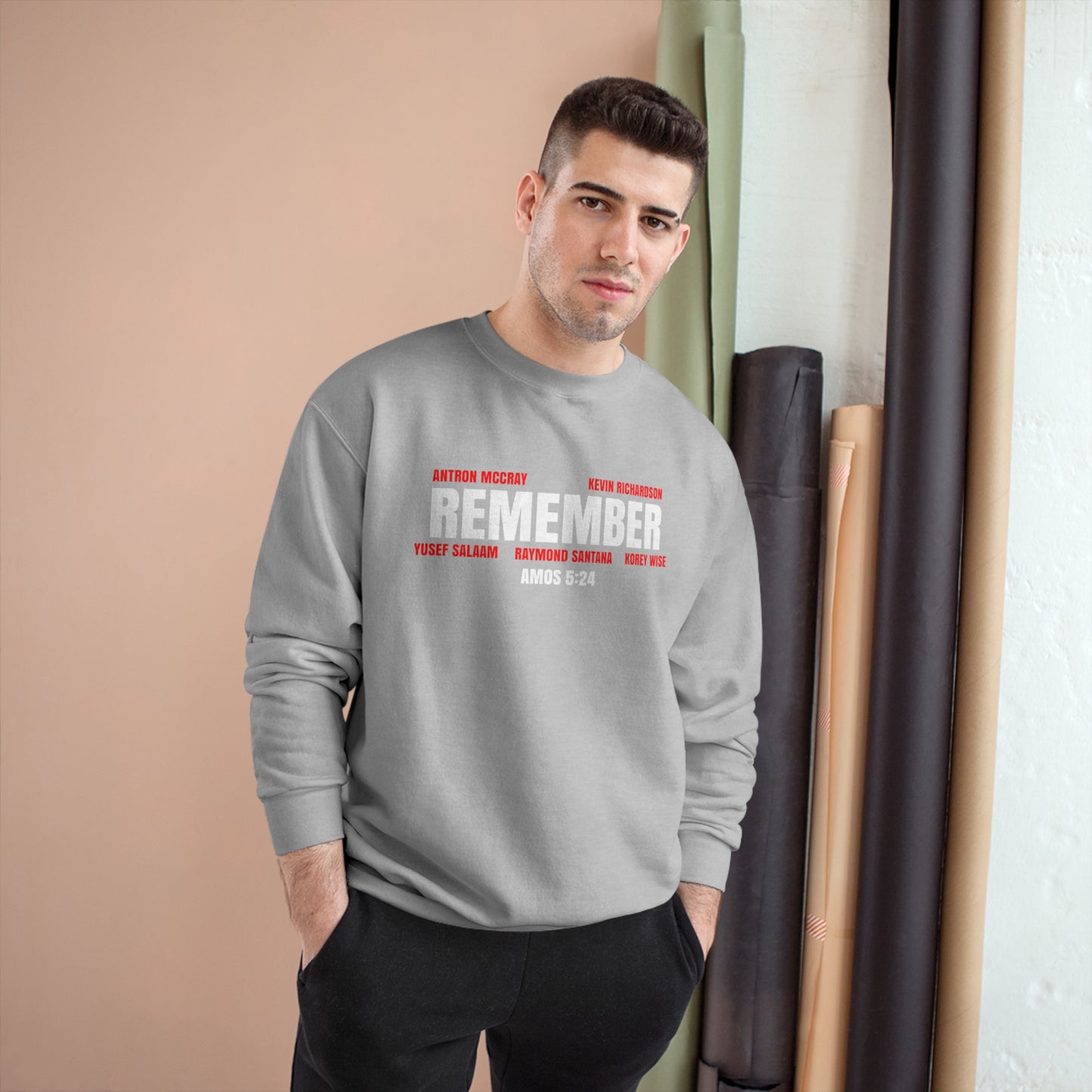 The Remember Series-The Central Park 5-Champion Sweatshirt