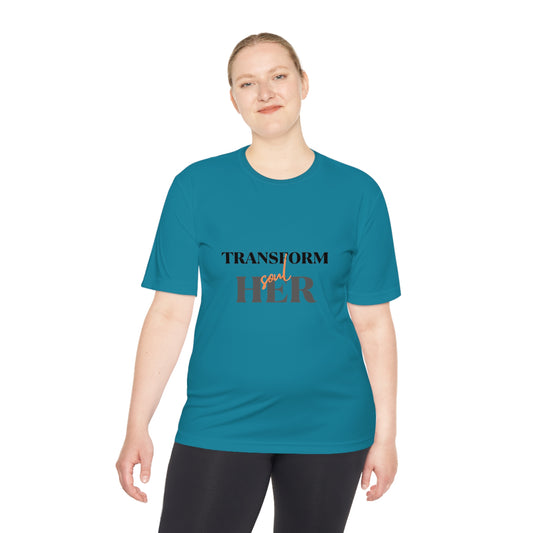 TRANSFORMher Unisex Moisture Wicking Tee