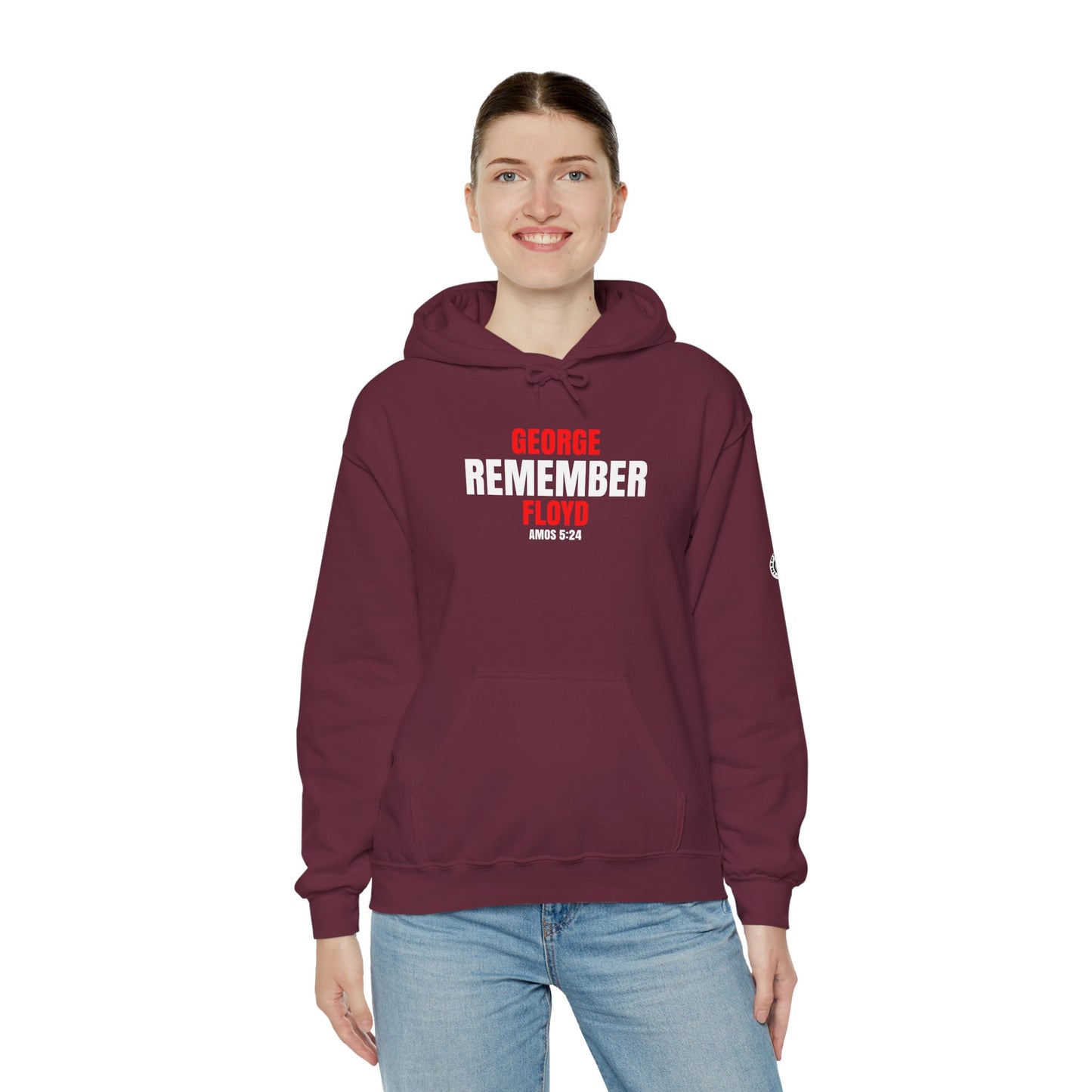 The Remember Series-George Floyd-Unisex Heavy Blend™ Hooded Sweatshirt