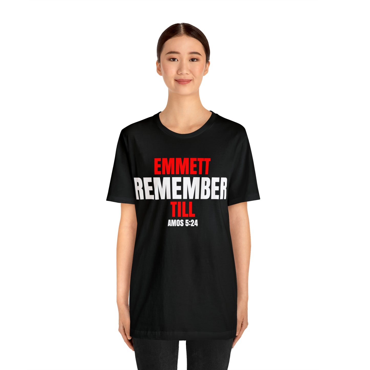 The Remember Series-Emmett Till-Unisex Jersey Short Sleeve Tee