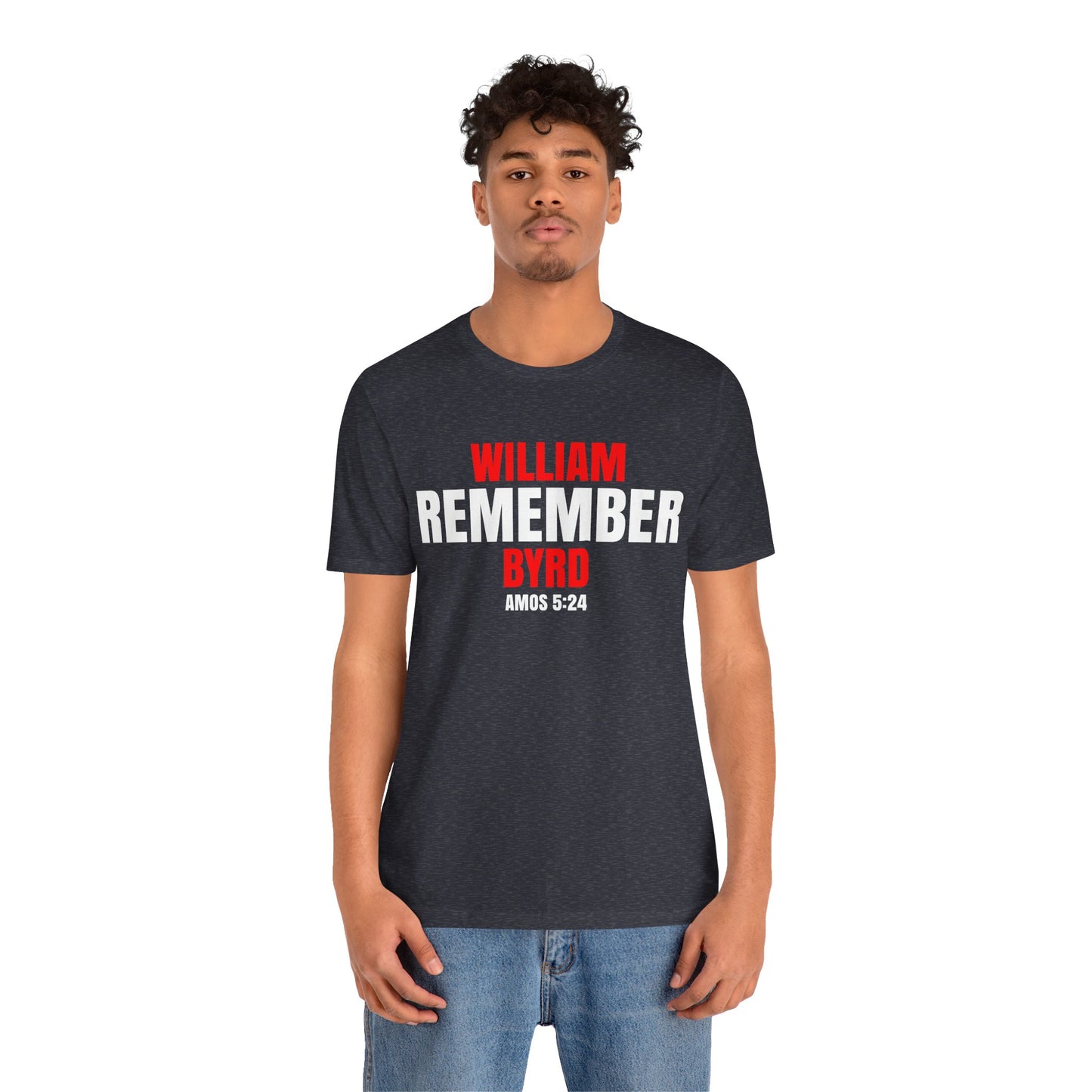 The Remember Series-William Byrd-Unisex Jersey Short Sleeve Tee