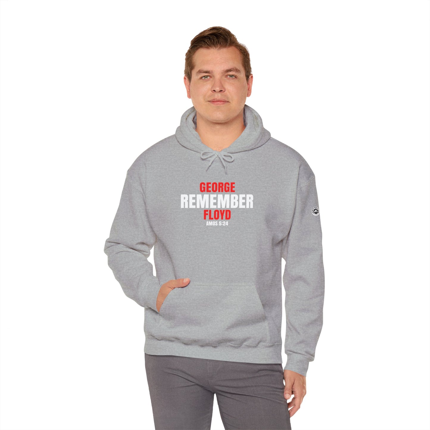 The Remember Series-George Floyd-Unisex Heavy Blend™ Hooded Sweatshirt
