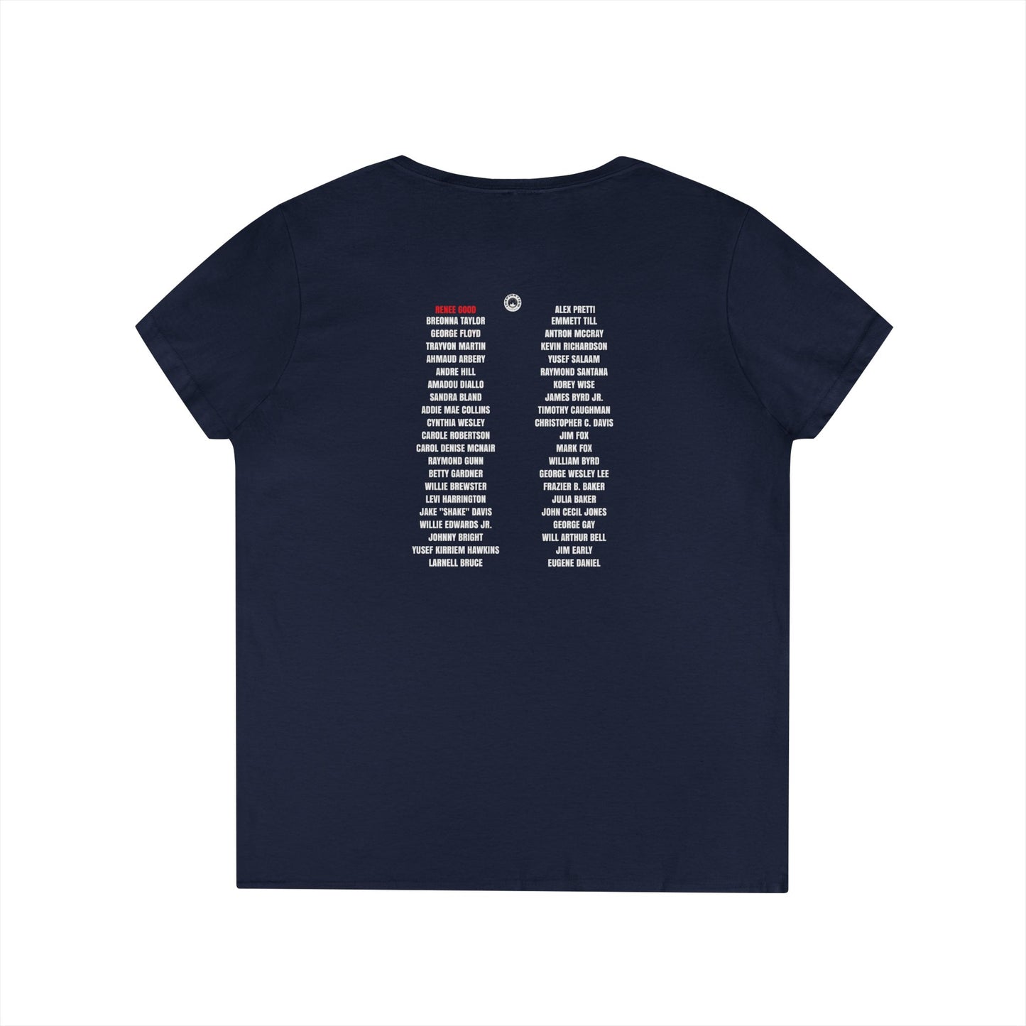 Remember Renee Good Ladies' V-Neck T-Shirt