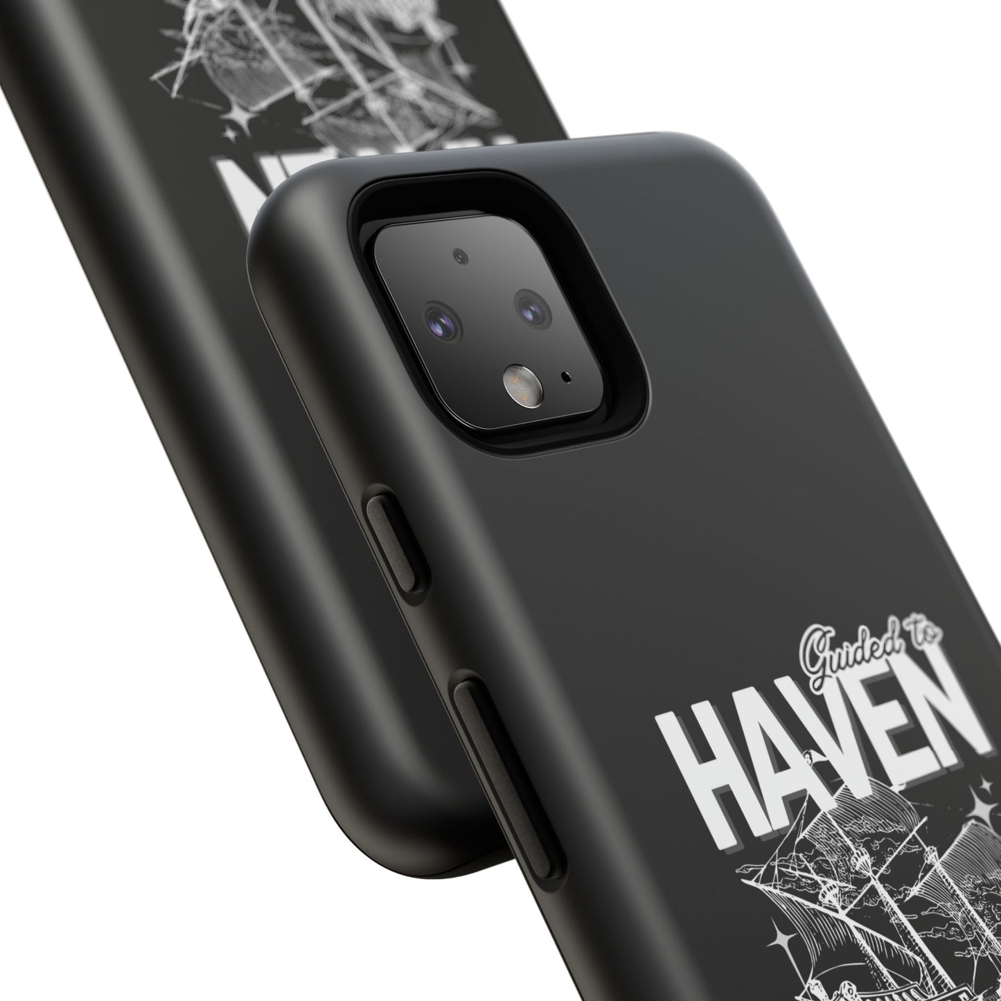 Guided to Haven Psalm 107:29–30 Stylish Phone Case