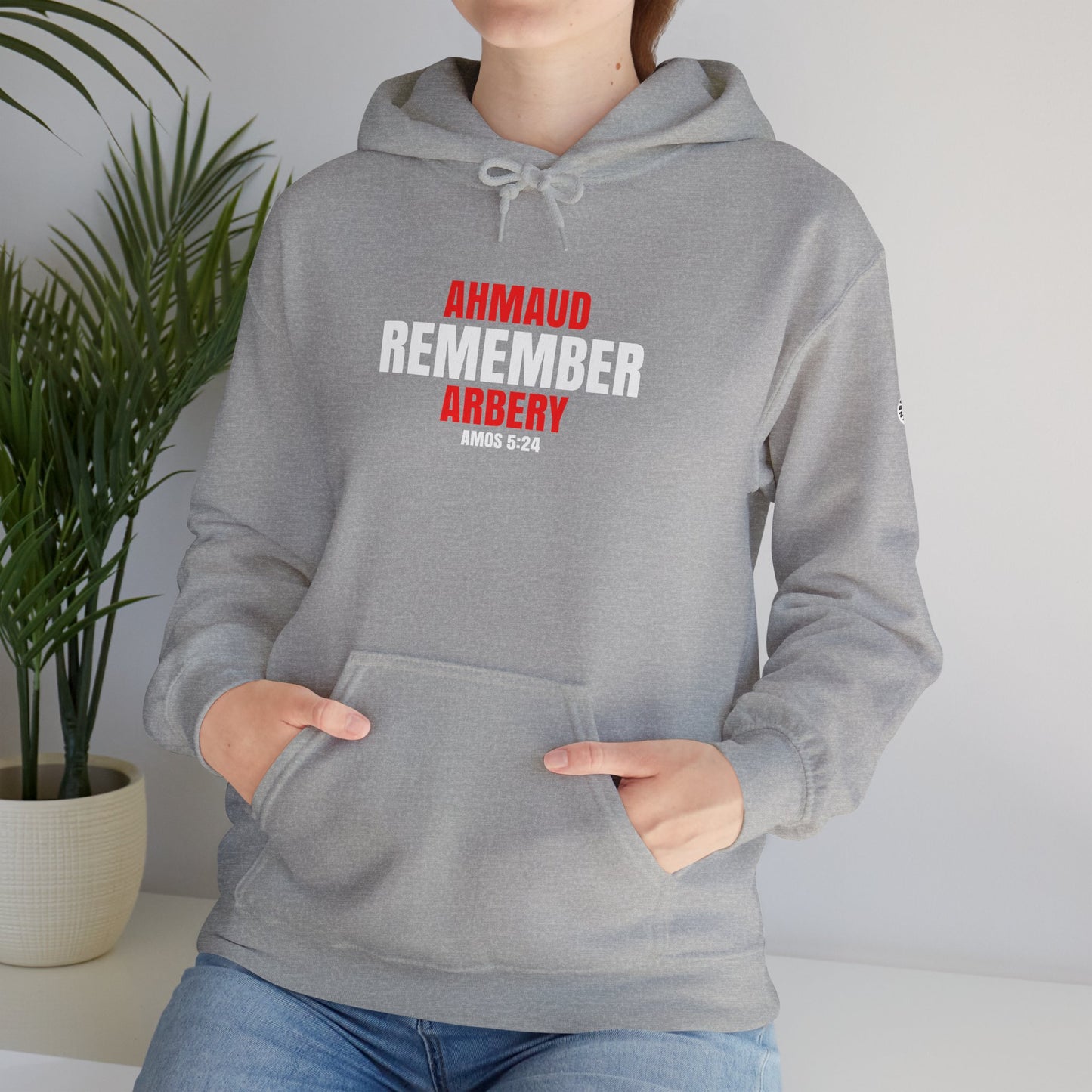 The Remember Series-Ahmaud Arbery-Unisex Heavy Blend™ Hooded Sweatshirt