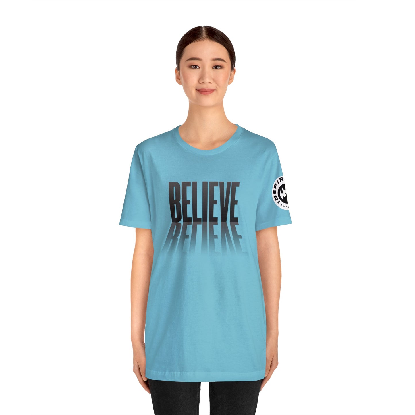 John 6:29 "Believe" Short Sleeve Tee