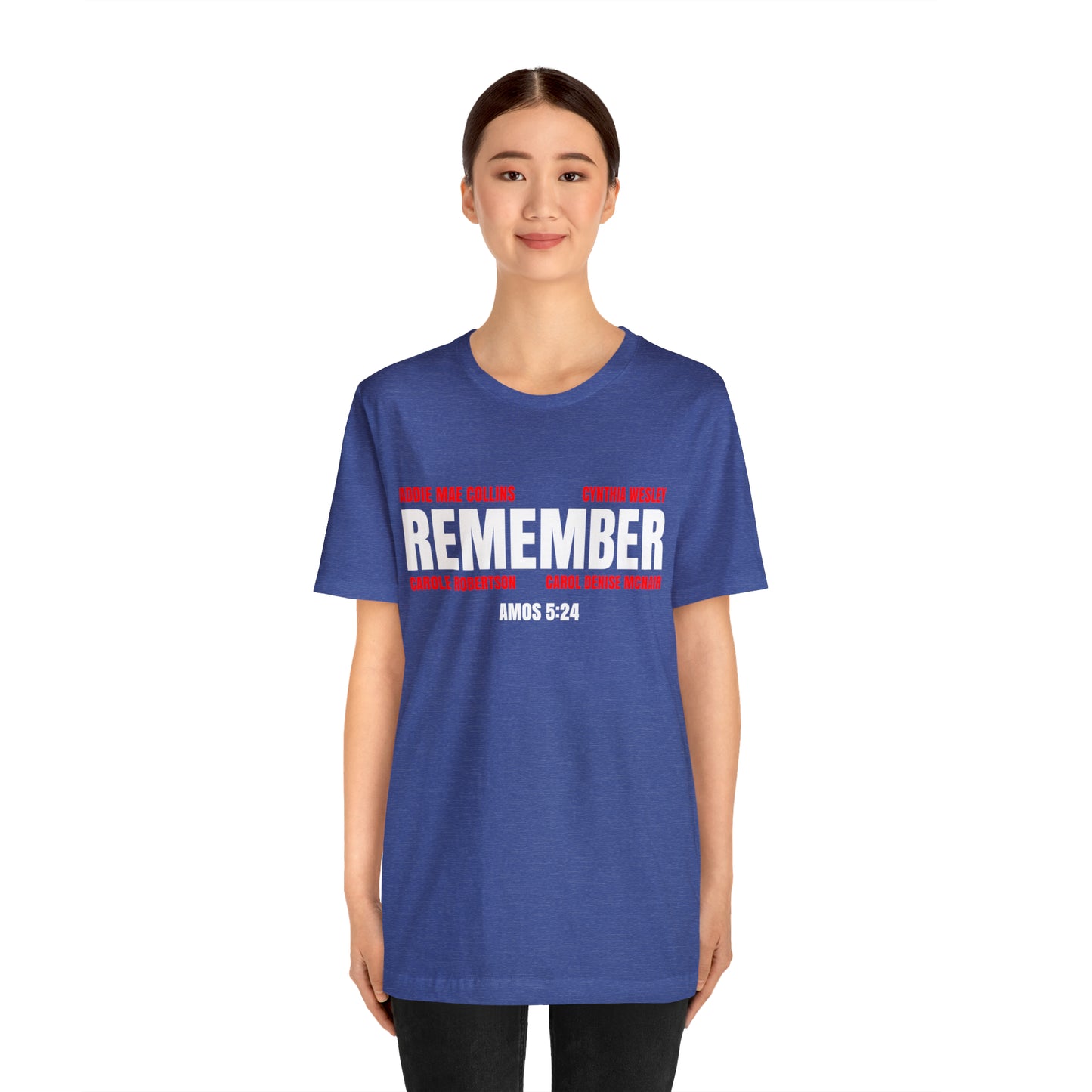 The Remember Series-16th Street Baptist Church Bombing-Unisex Jersey Short Sleeve Tee