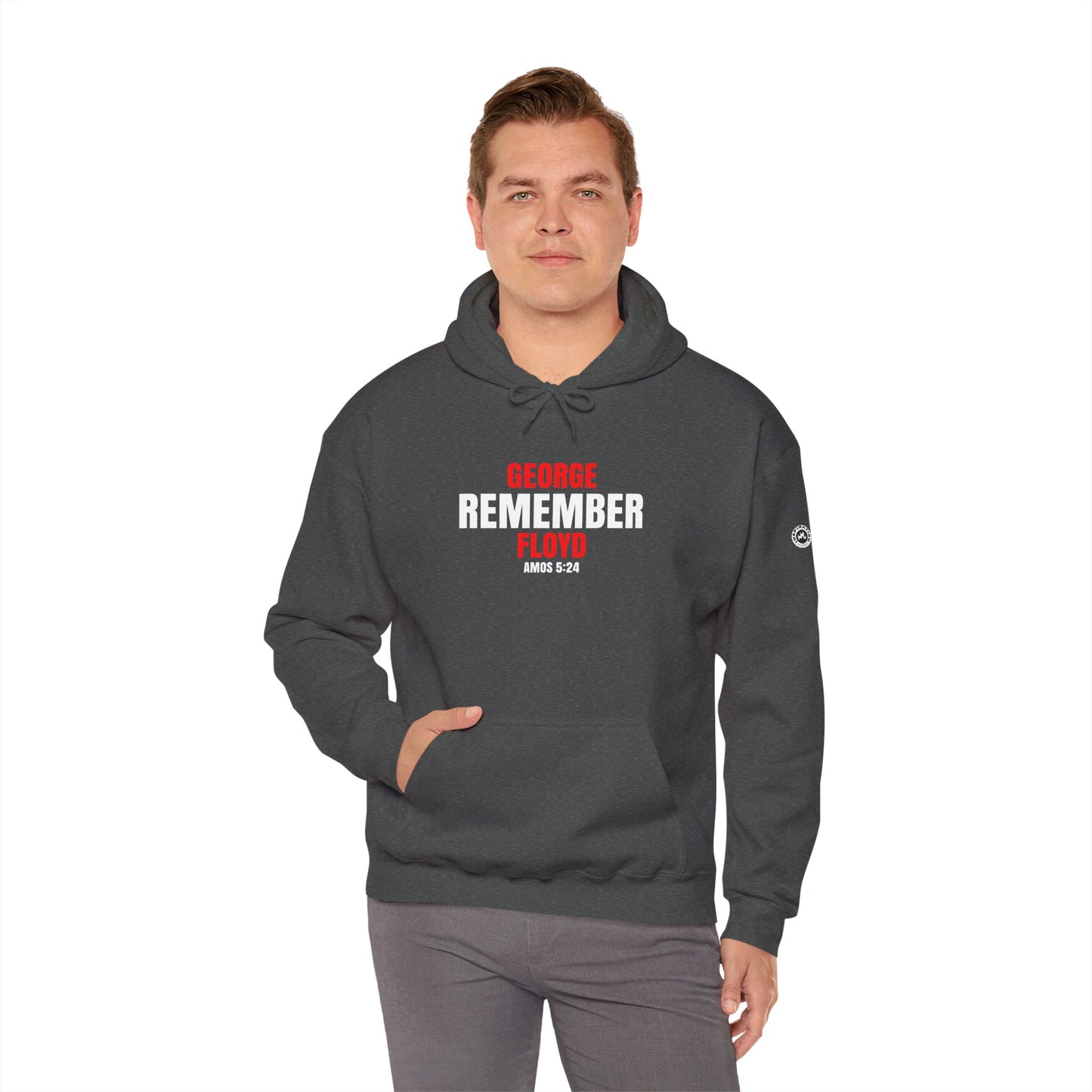 The Remember Series-George Floyd-Unisex Heavy Blend™ Hooded Sweatshirt