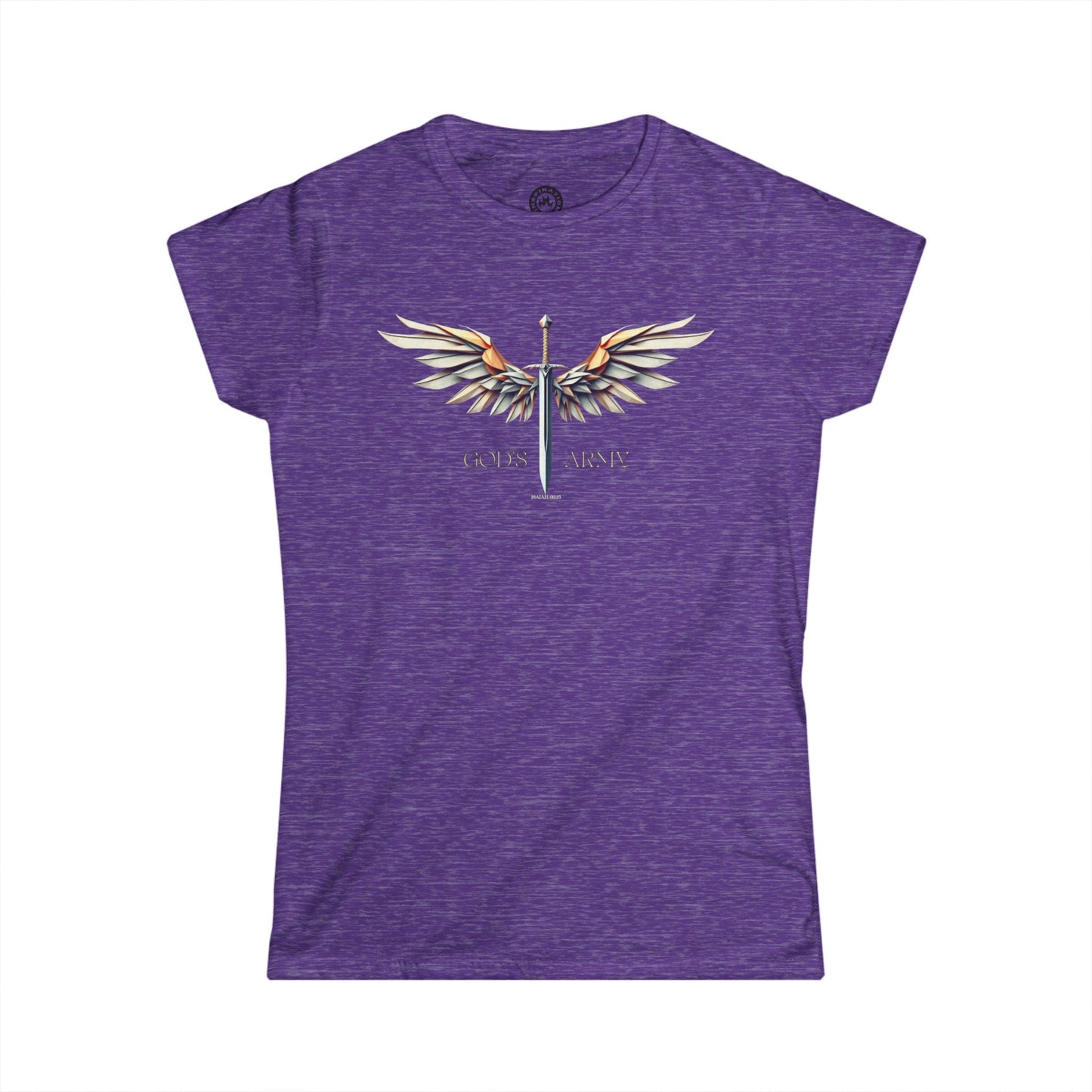 God's Army Isaiah 66:15  Women's Soft Style Tee