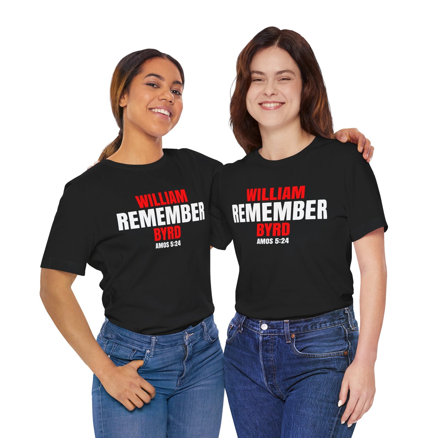 The Remember Series-William Byrd-Unisex Jersey Short Sleeve Tee
