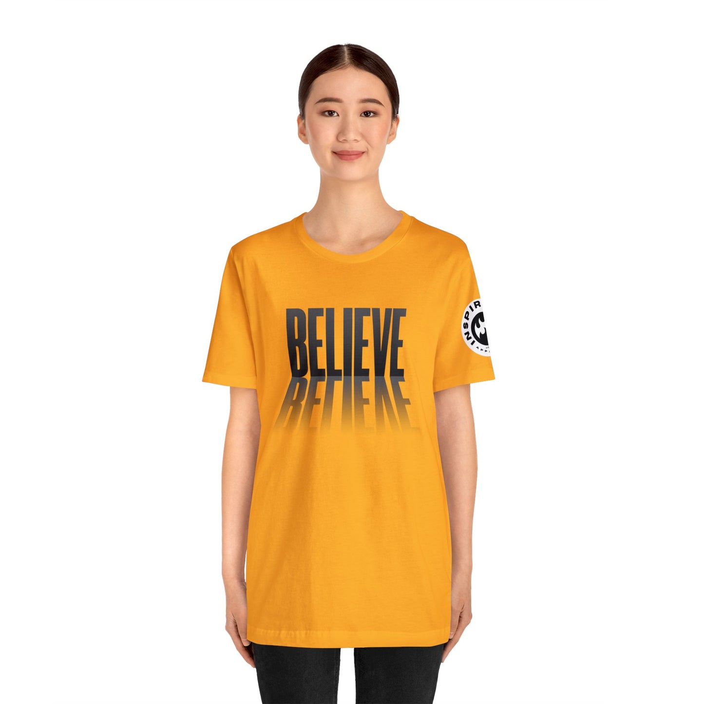 John 6:29 "Believe" Short Sleeve Tee