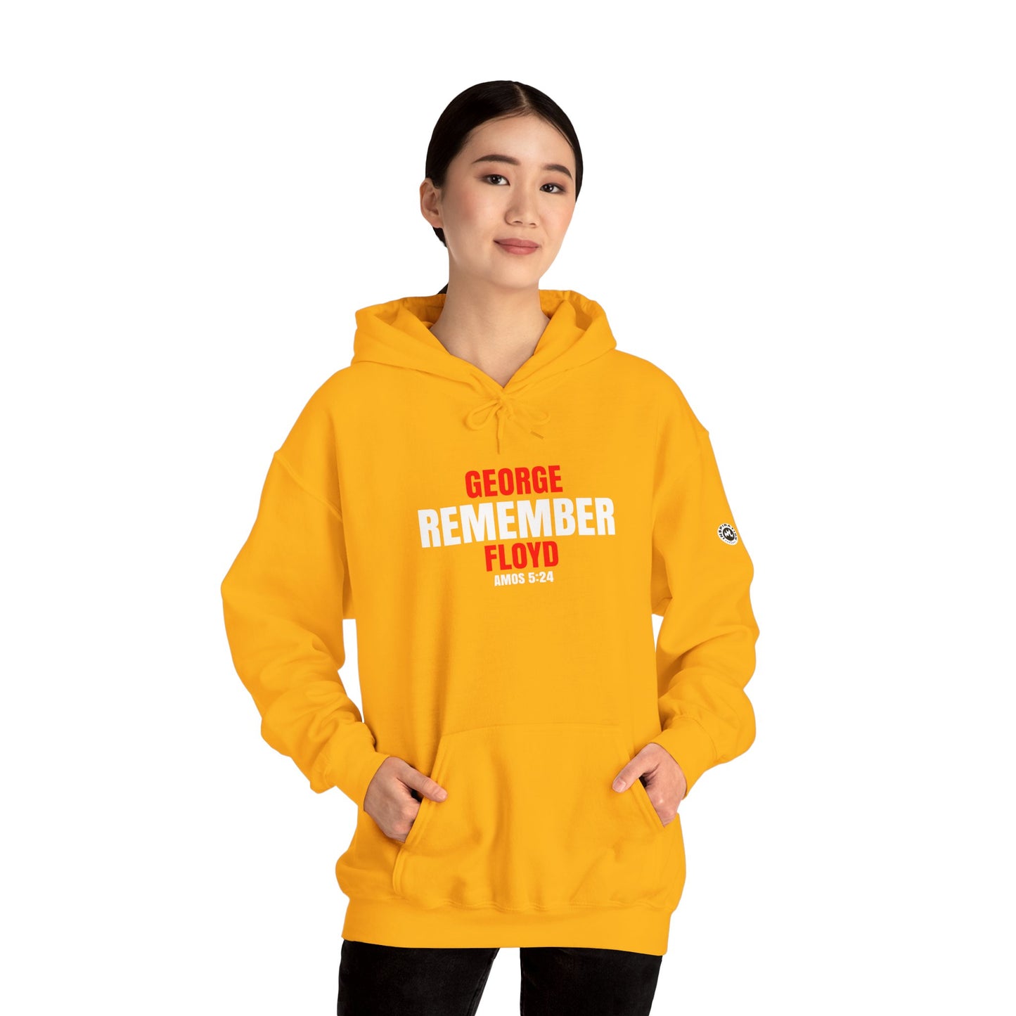 The Remember Series-George Floyd-Unisex Heavy Blend™ Hooded Sweatshirt