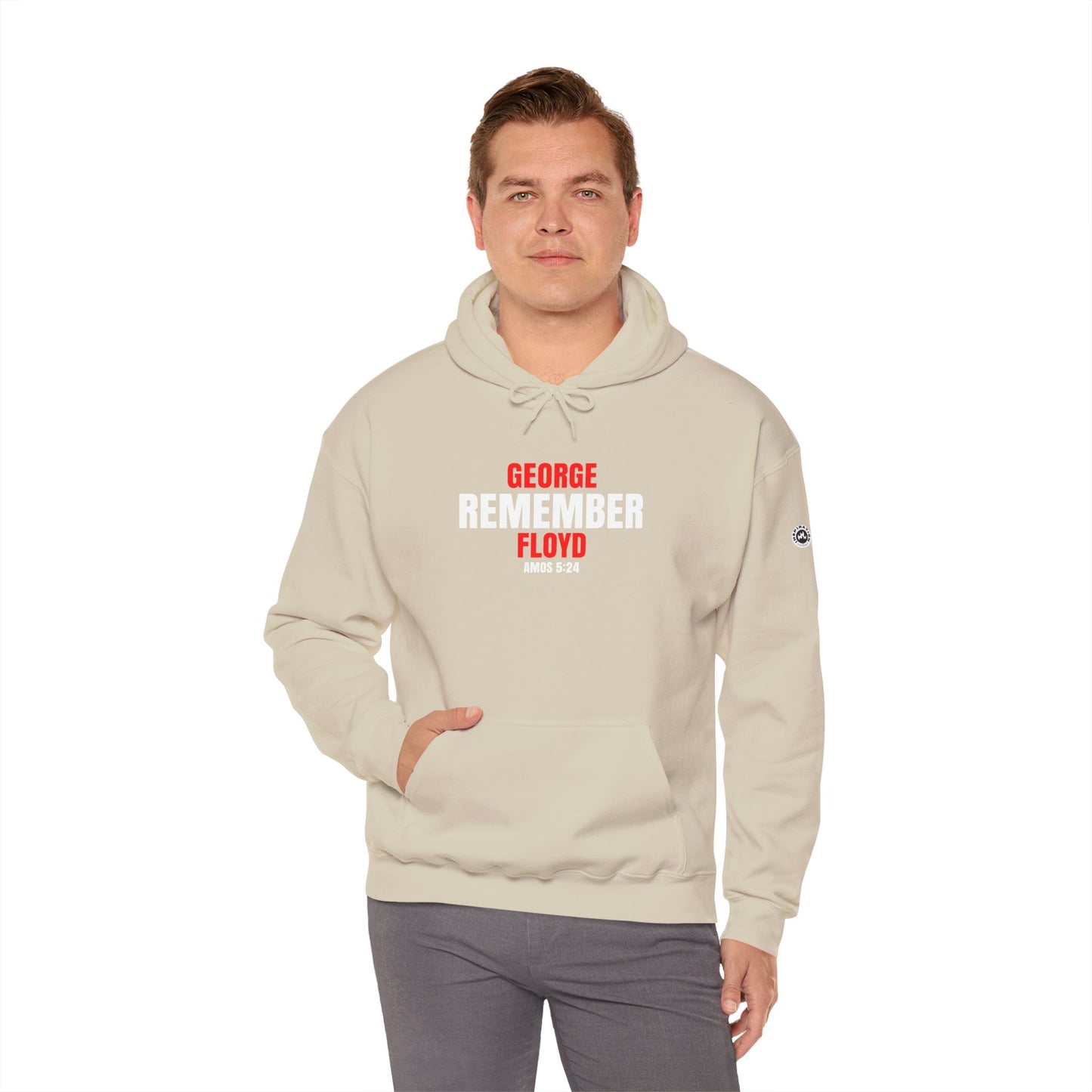 The Remember Series-George Floyd-Unisex Heavy Blend™ Hooded Sweatshirt