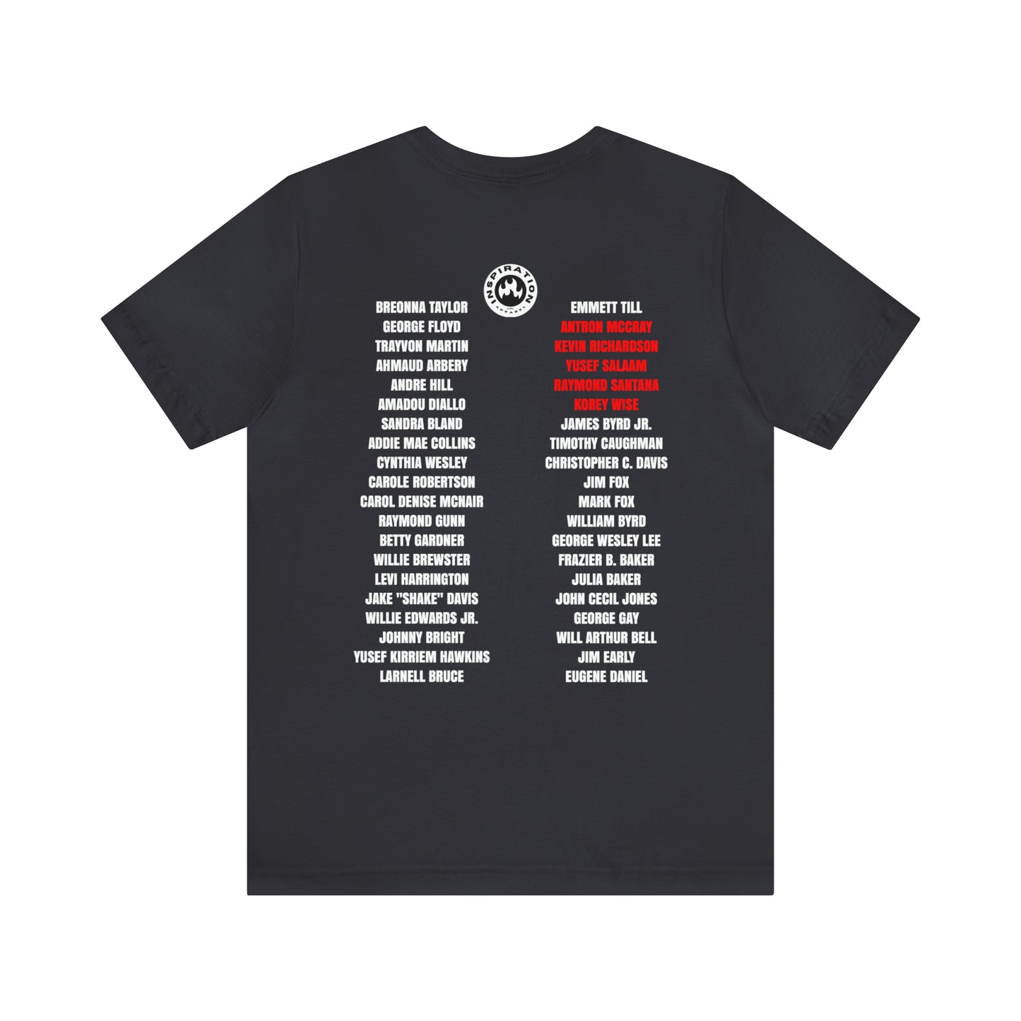 The Remember Series: The Central Park 5 Jersey Short Sleeve Tee