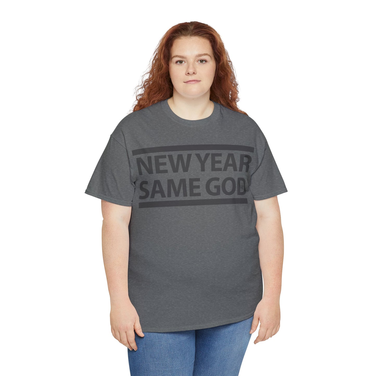 TWC New Year Same God-Unisex Heavy Cotton Tee