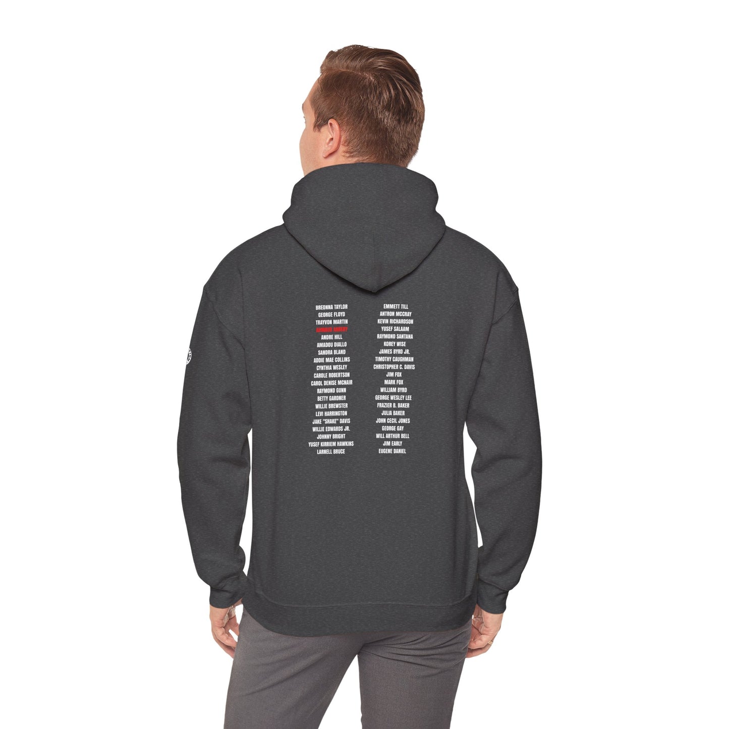The Remember Series-Ahmaud Arbery-Unisex Heavy Blend™ Hooded Sweatshirt