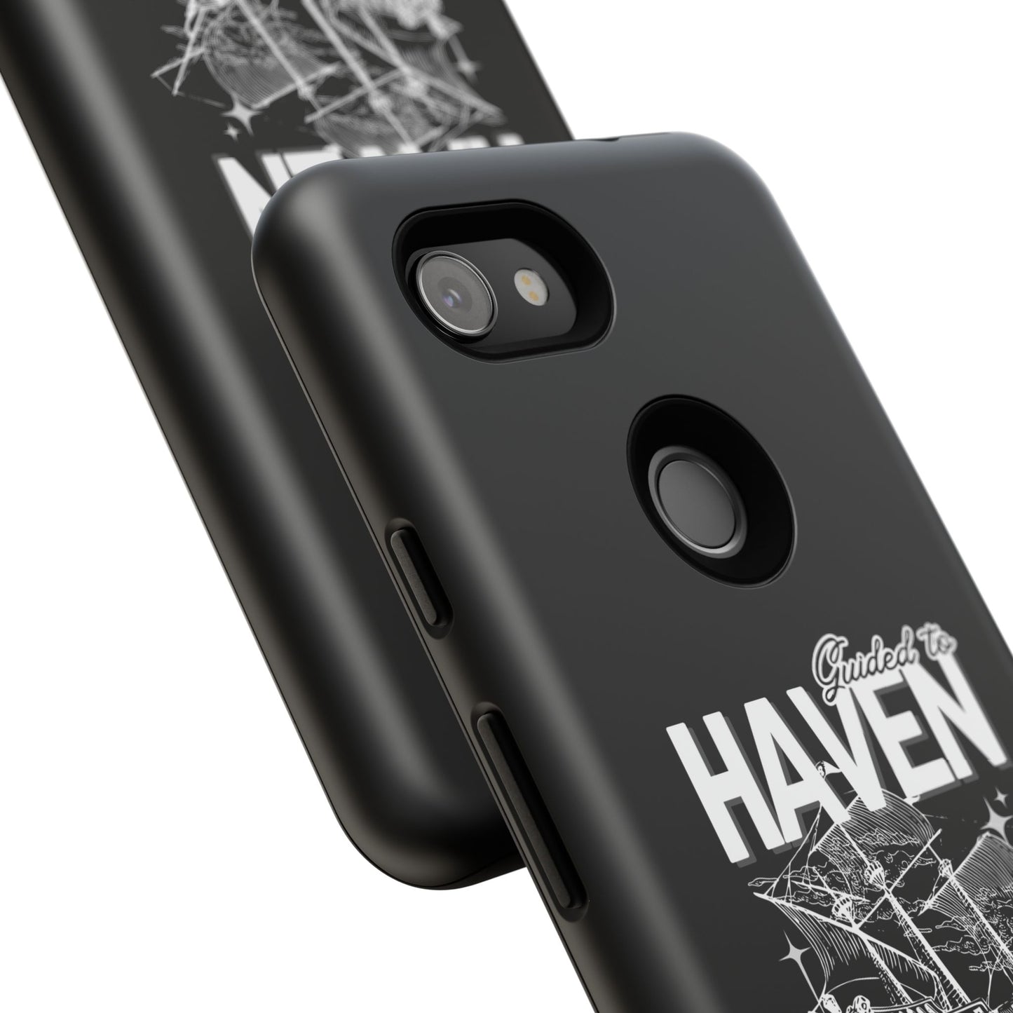 Guided to Haven Psalm 107:29–30 Stylish Phone Case