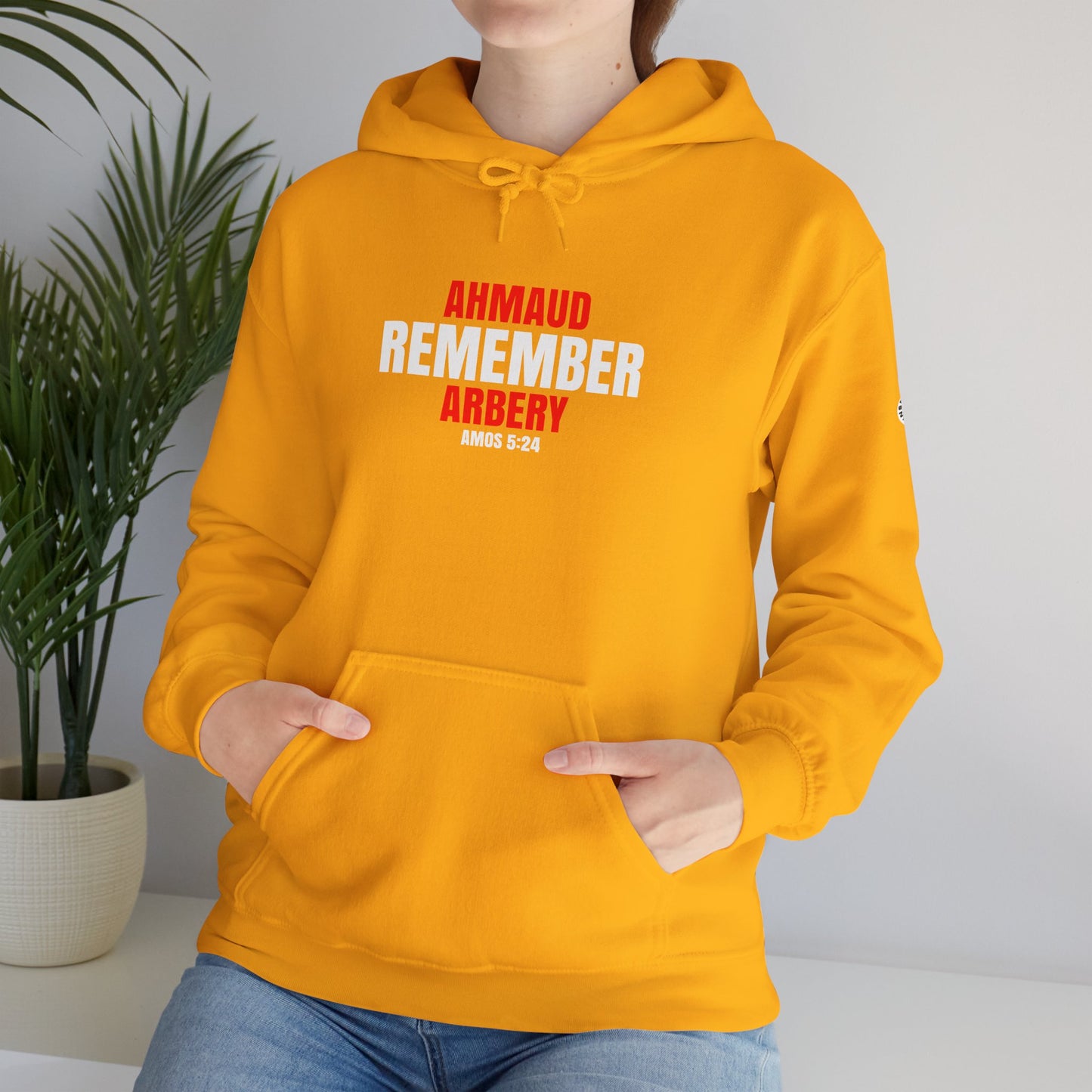 The Remember Series-Ahmaud Arbery-Unisex Heavy Blend™ Hooded Sweatshirt