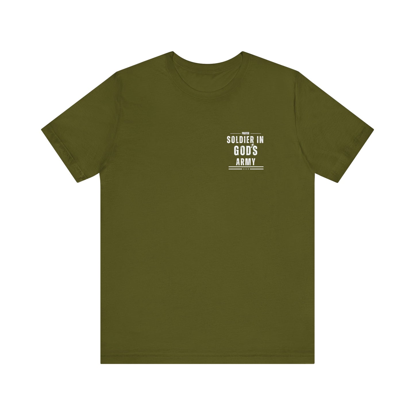 Prayer Soldier In God's Army - Unisex Jersey Short Sleeve Tee