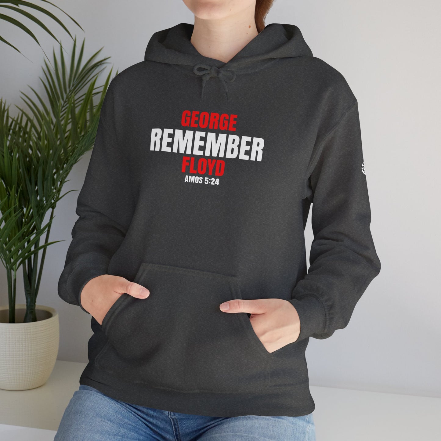 The Remember Series-George Floyd-Unisex Heavy Blend™ Hooded Sweatshirt