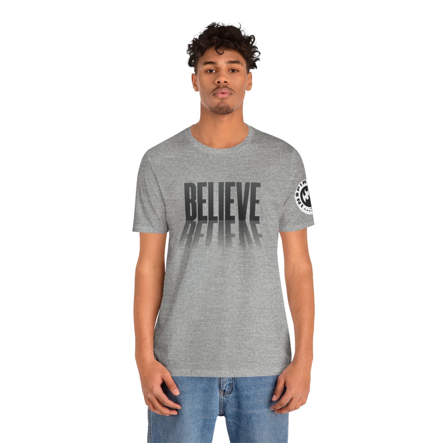 DREAM TEAM John 6:29 "Believe" Short Sleeve Tee